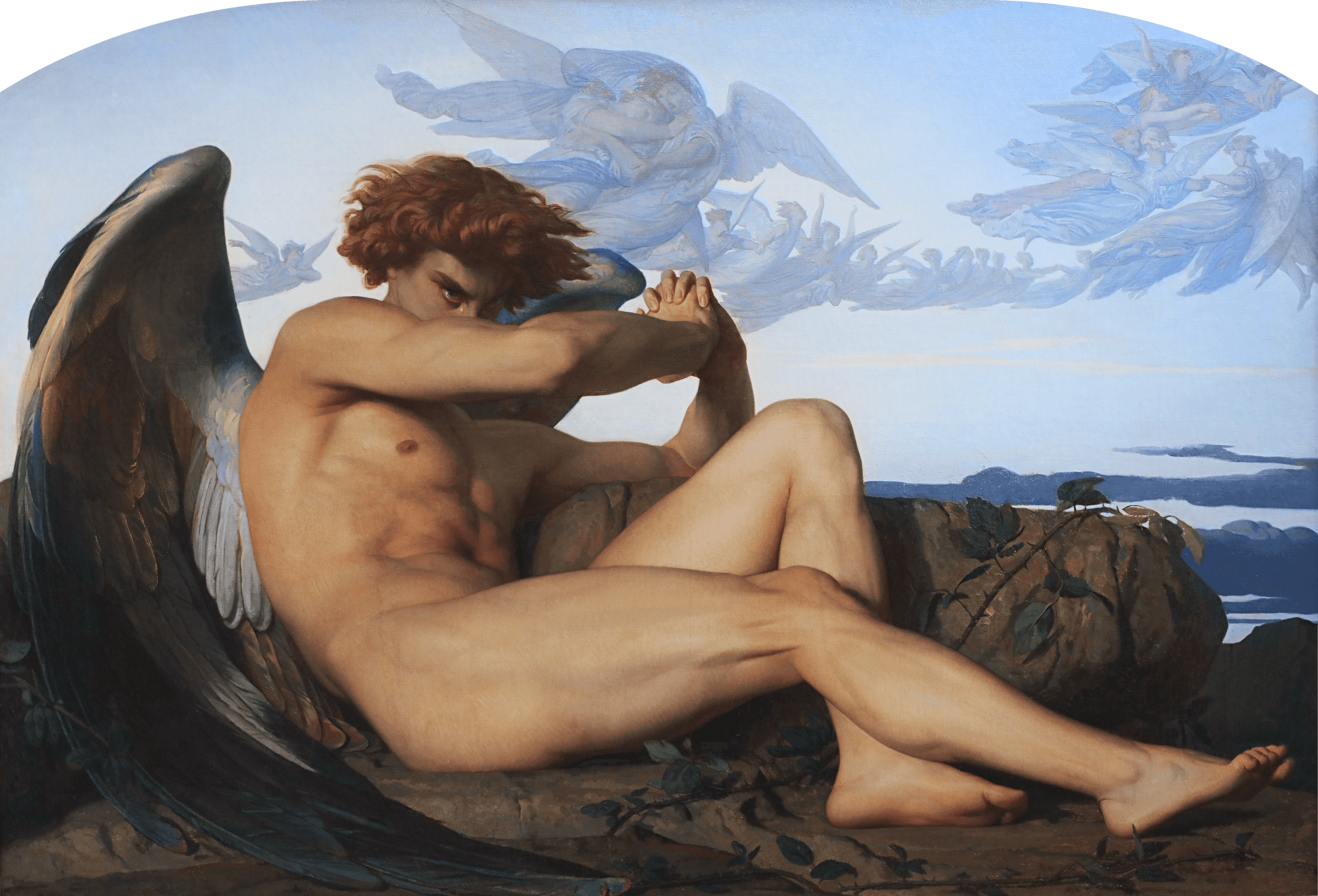 Alexandre Cabanel's Fallen Angel Painting