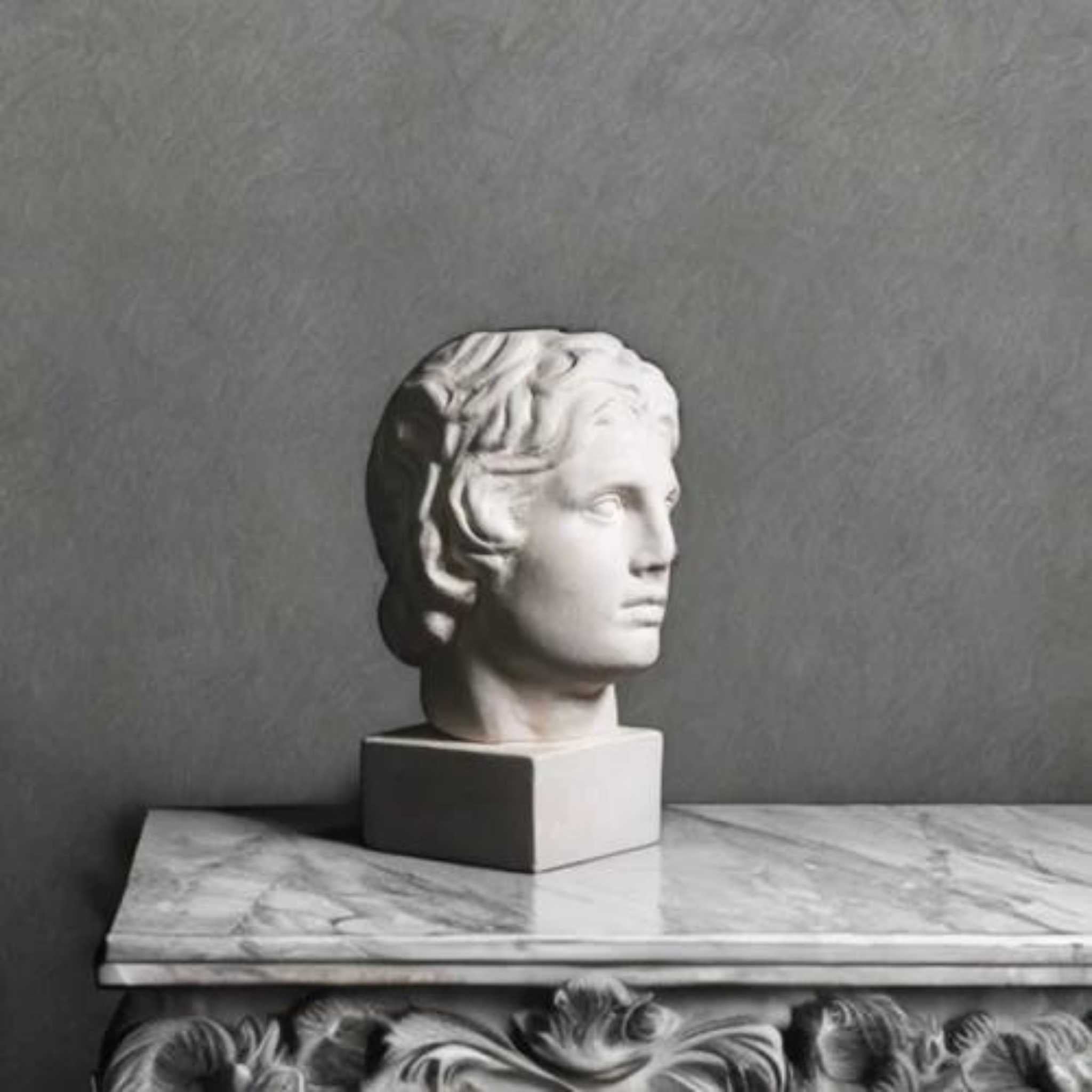 Miniature bust wall art