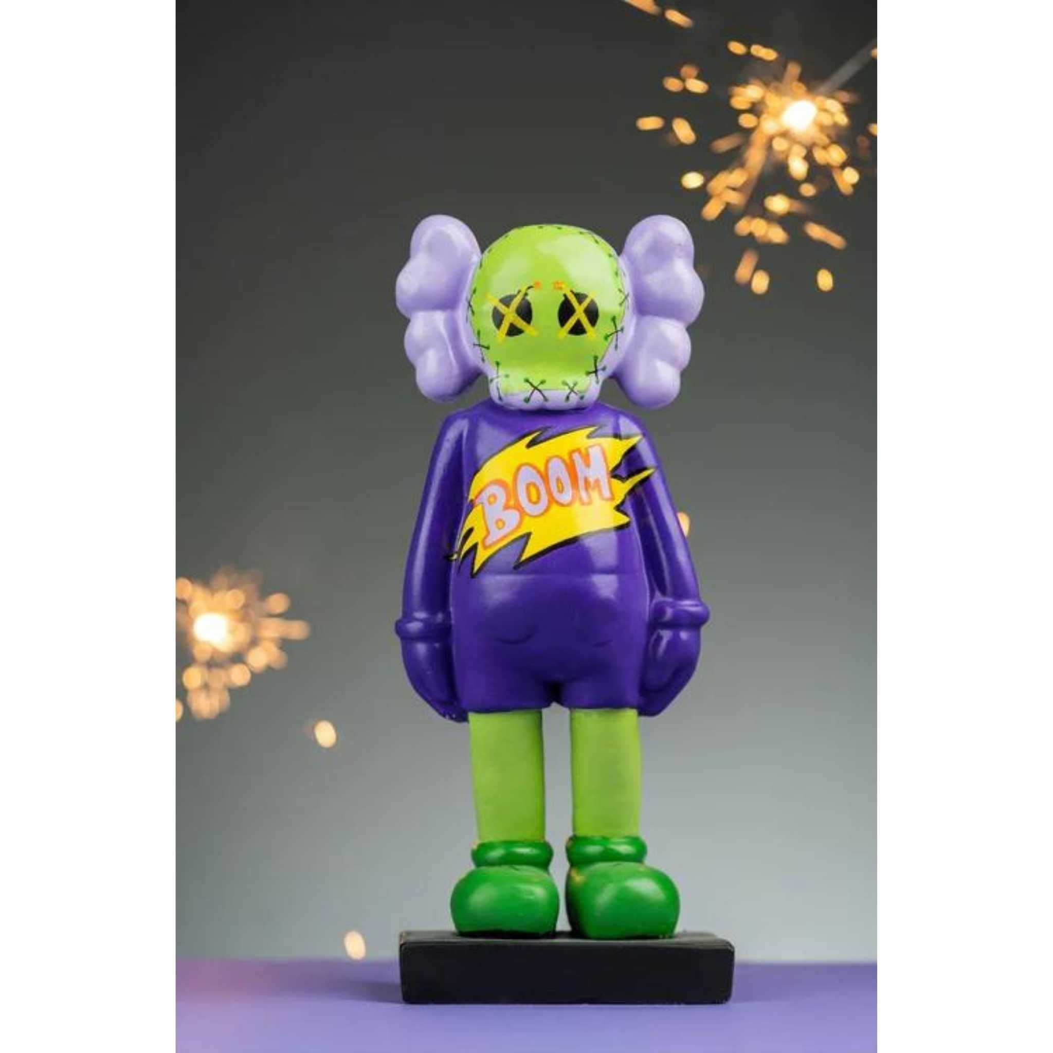 Pop Art Perfection: The Purple KAWS Figure