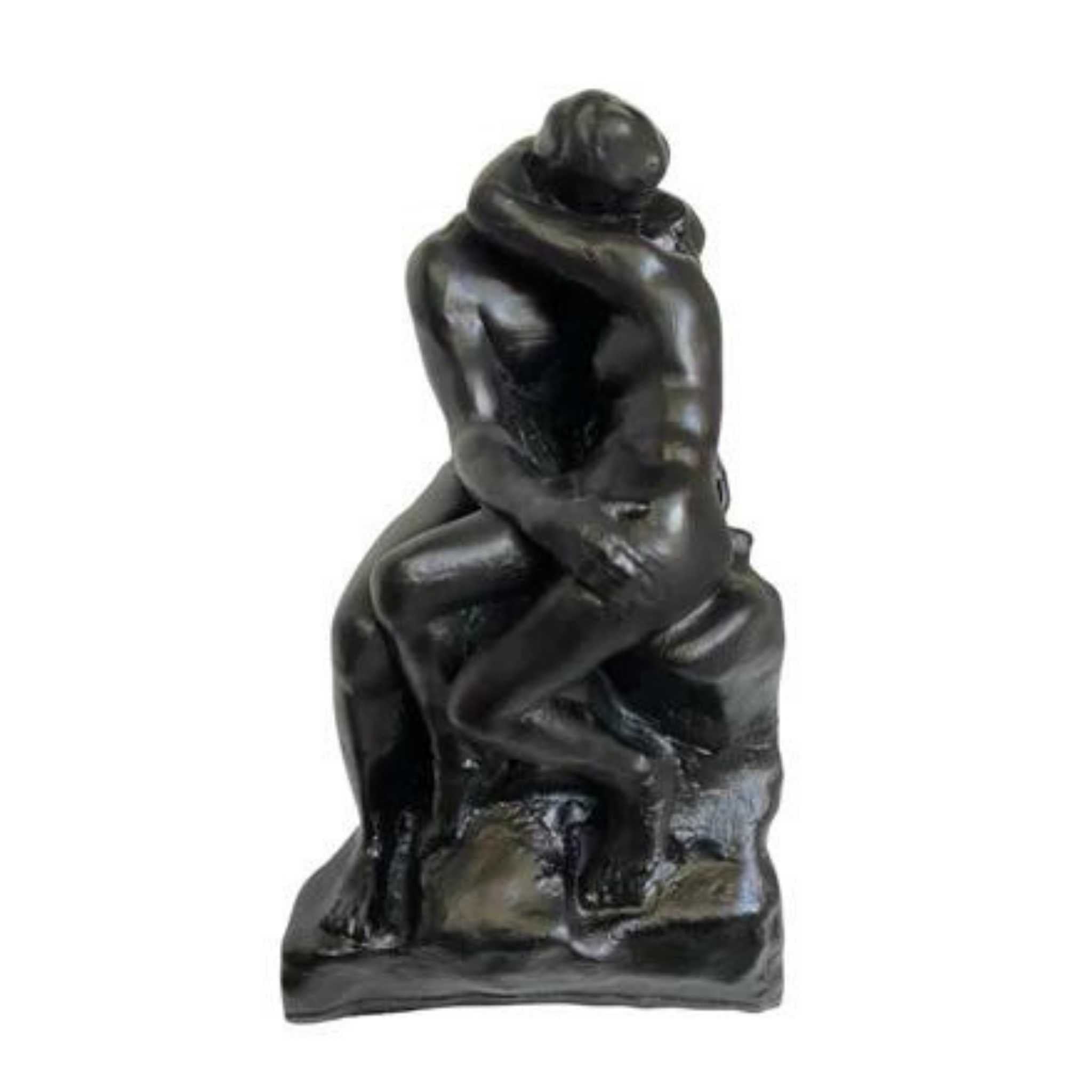 The Kiss Black Sculpture by Rodin