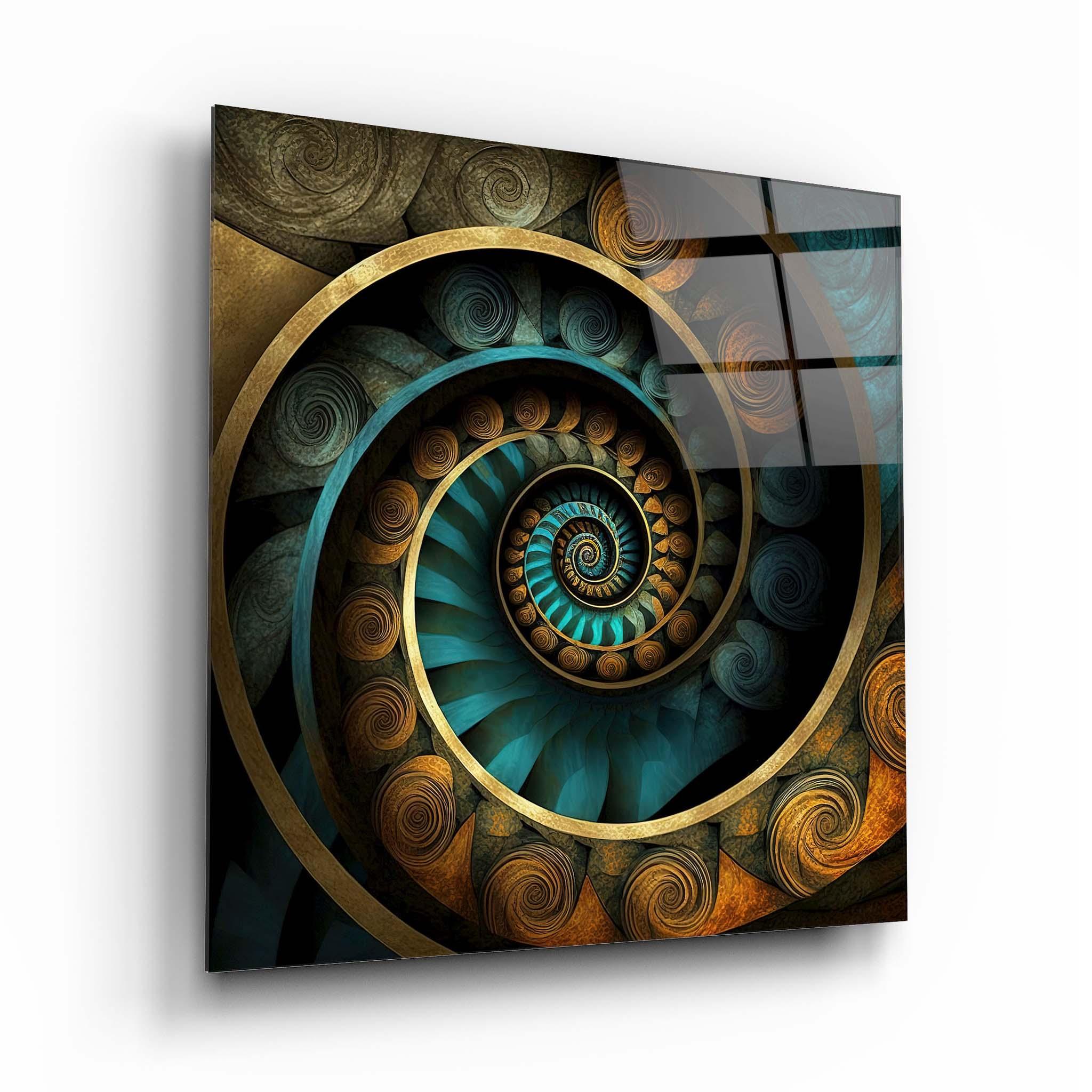 Abstract Glass Wall Art 3 - Artchi