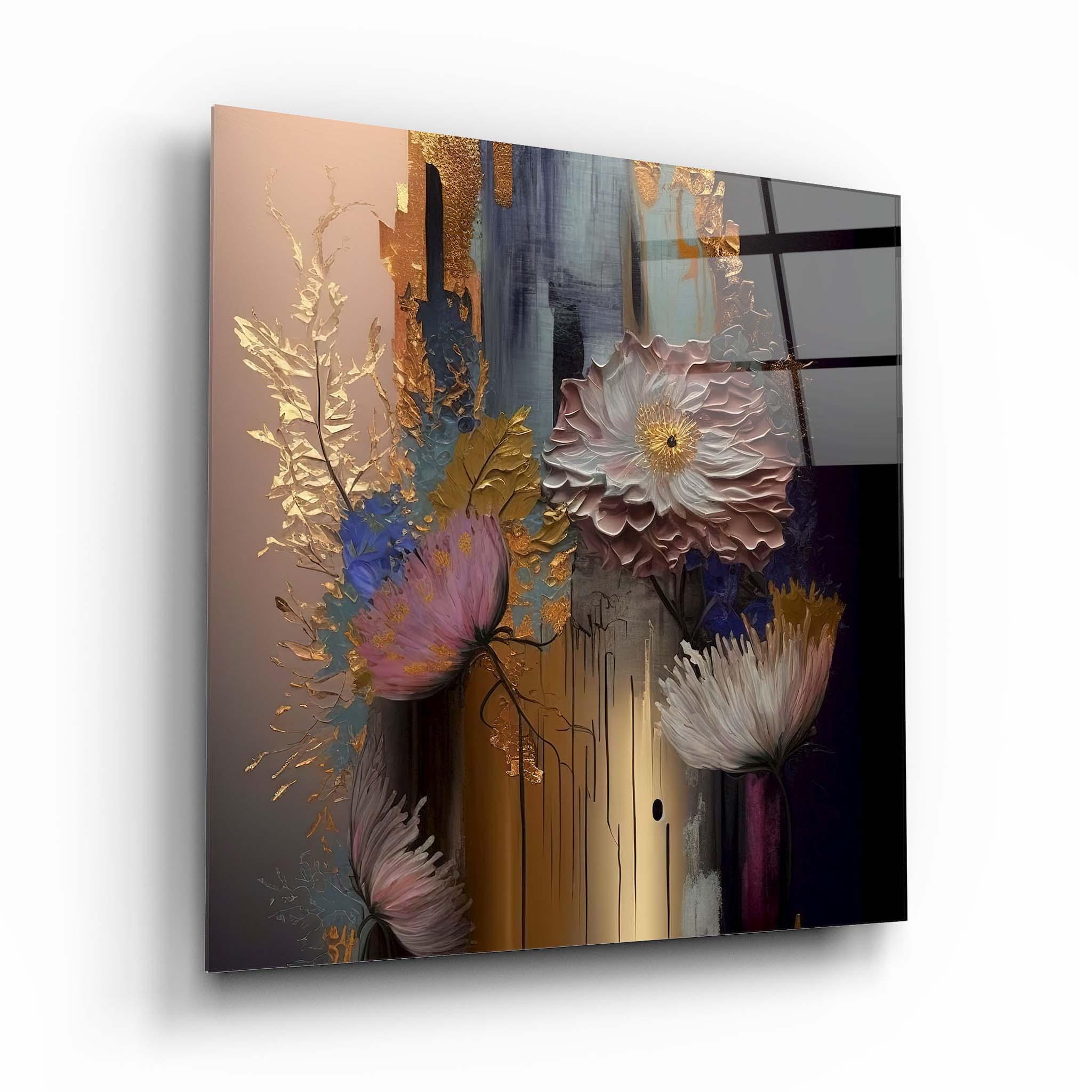 Abstract Glass Wall Art 2 - Artchi