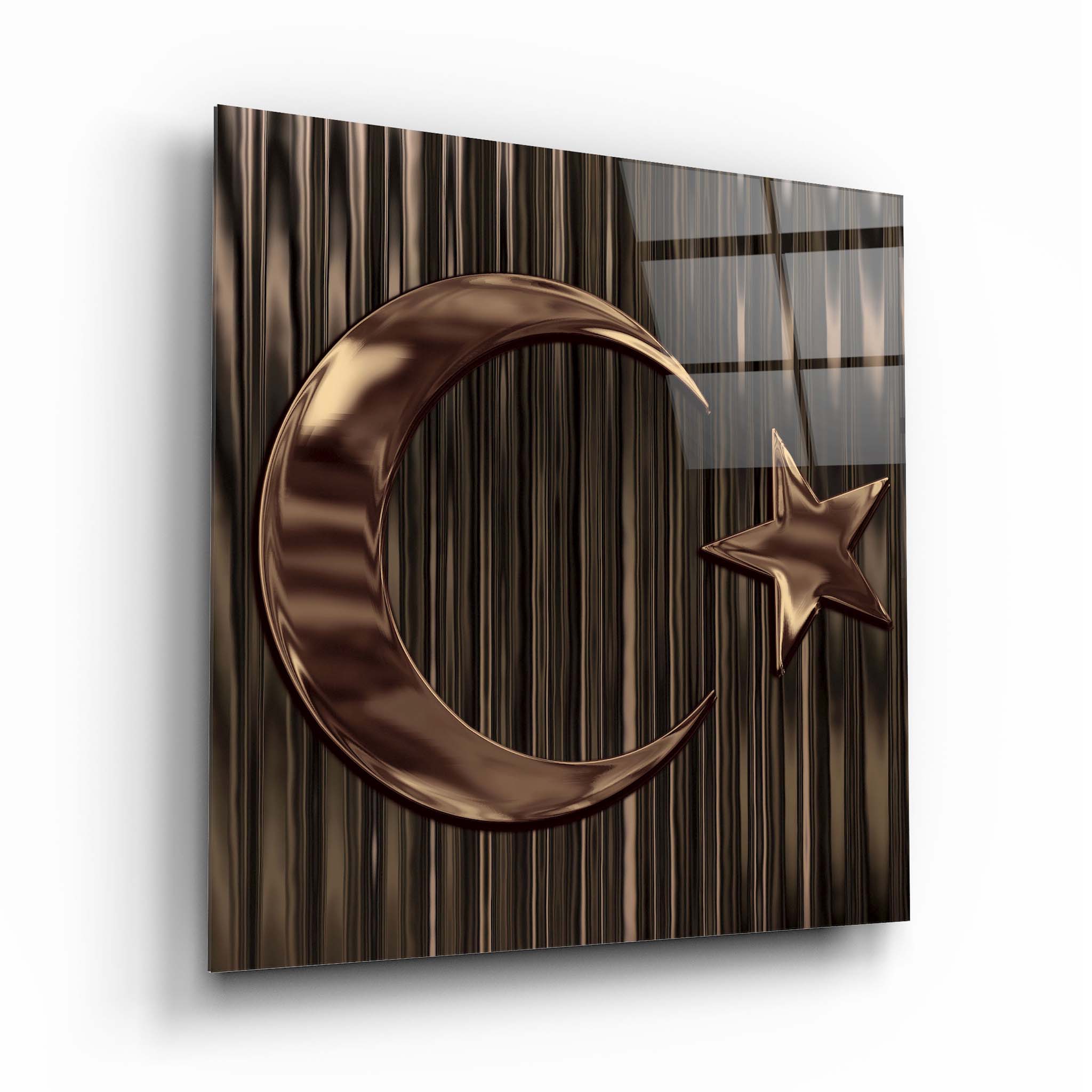 Flag Glass Wall Art