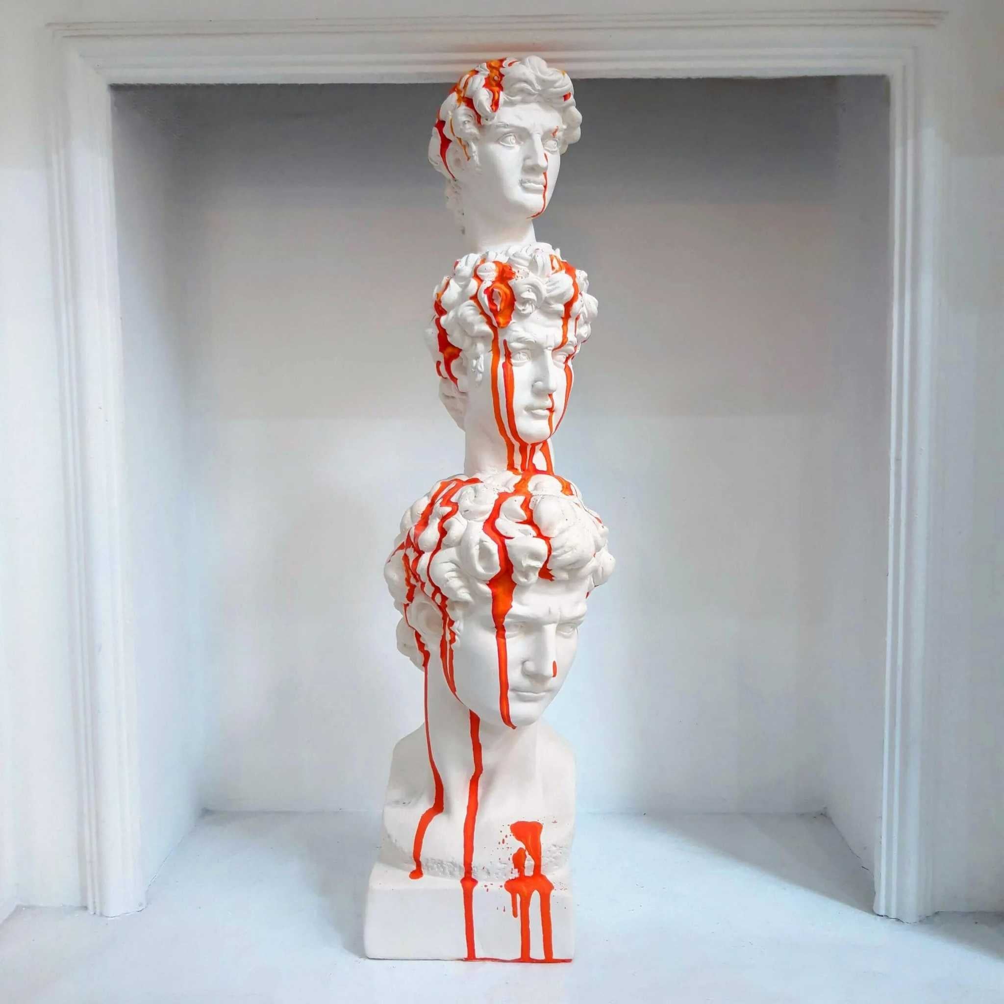 Three David Head Design