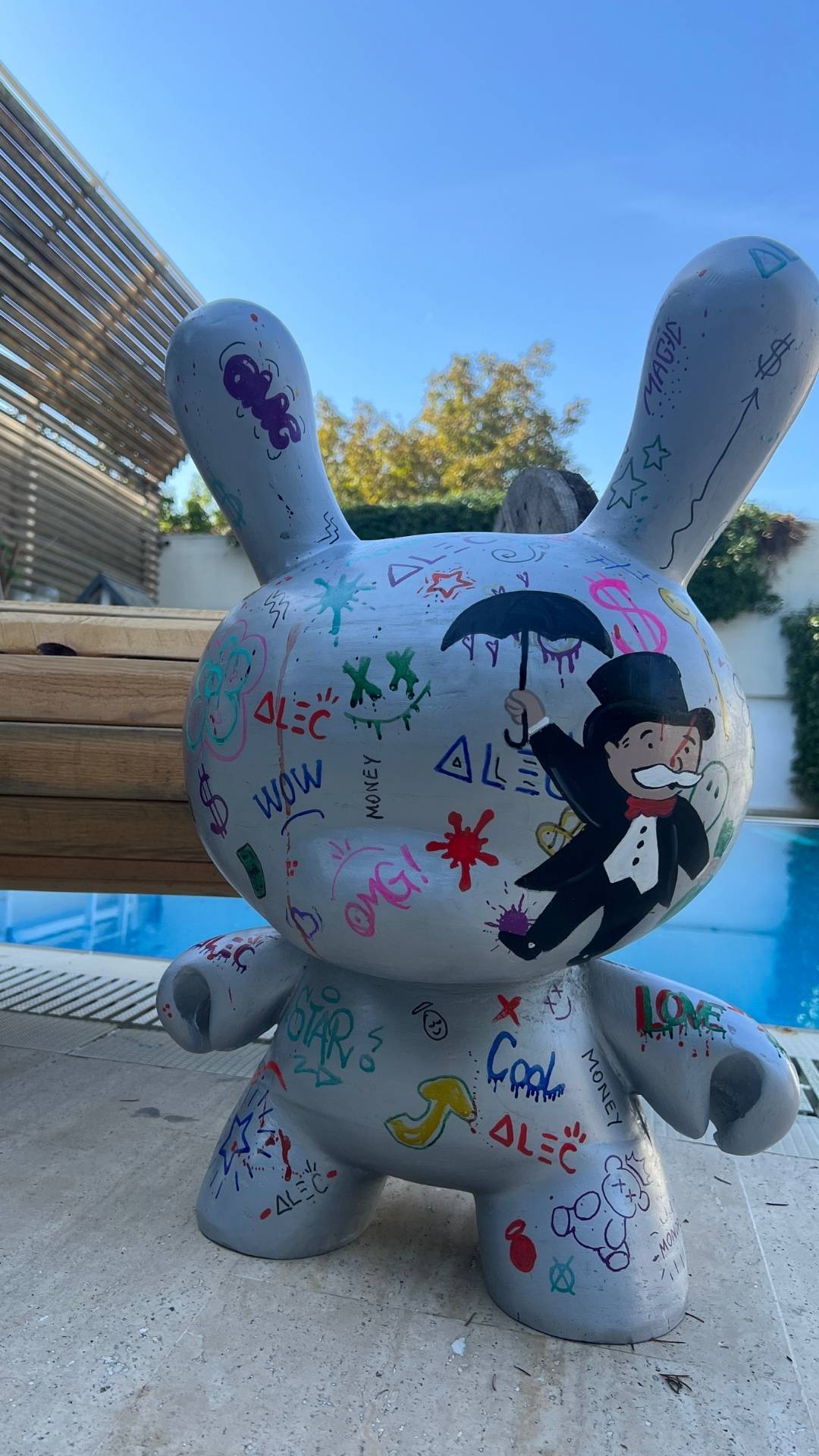 Pop Fusion: The Monopoly Kidrobot Sculpture by Artchi & Unique