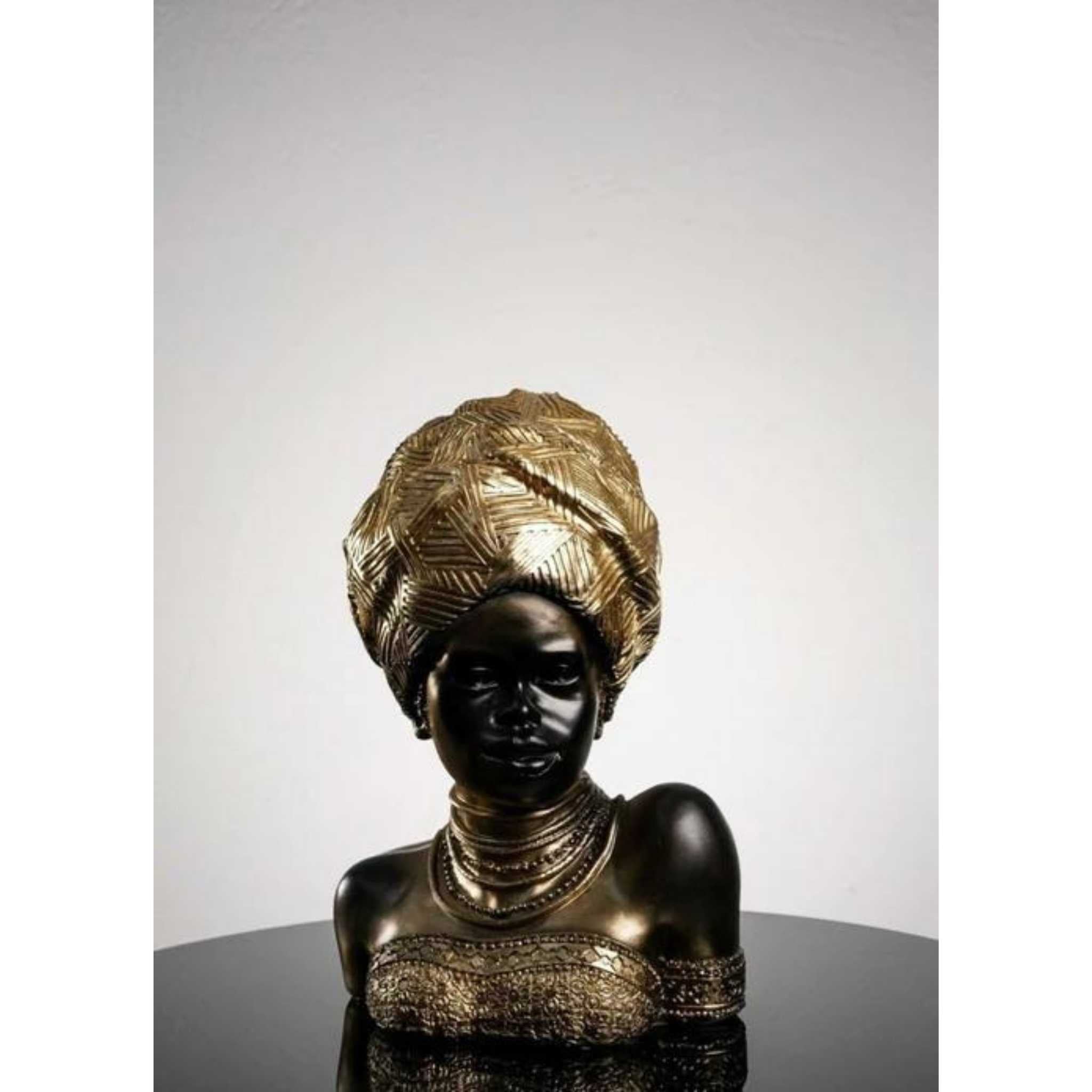 True African Beauty Gold&Black
