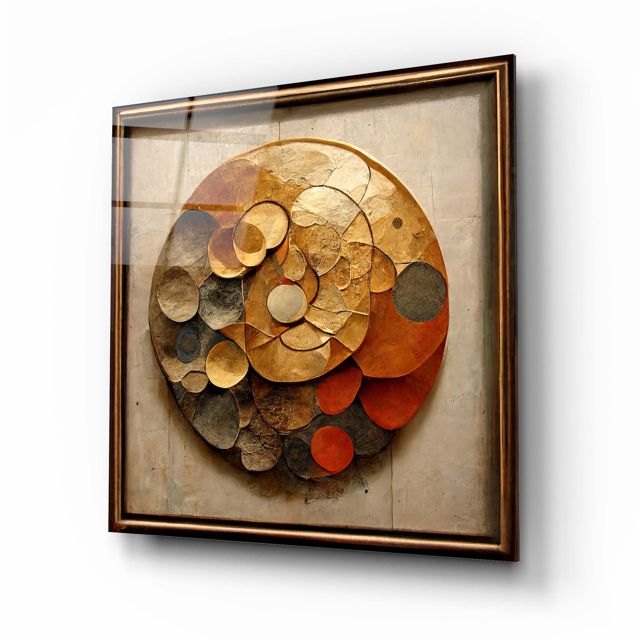 Abstract Glass Wall Art 10