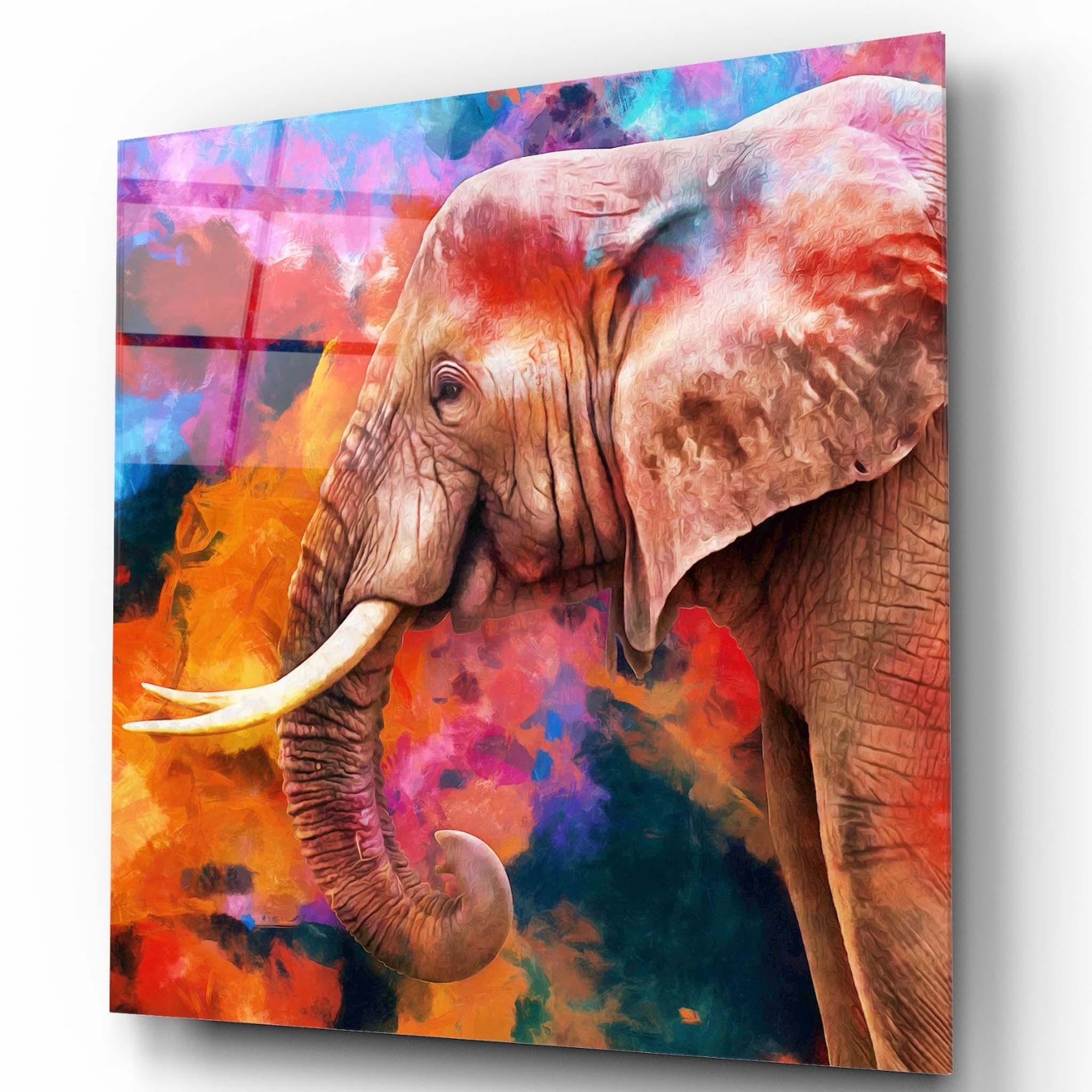 Abstract Patterns Glass Wall Art - Artchi
