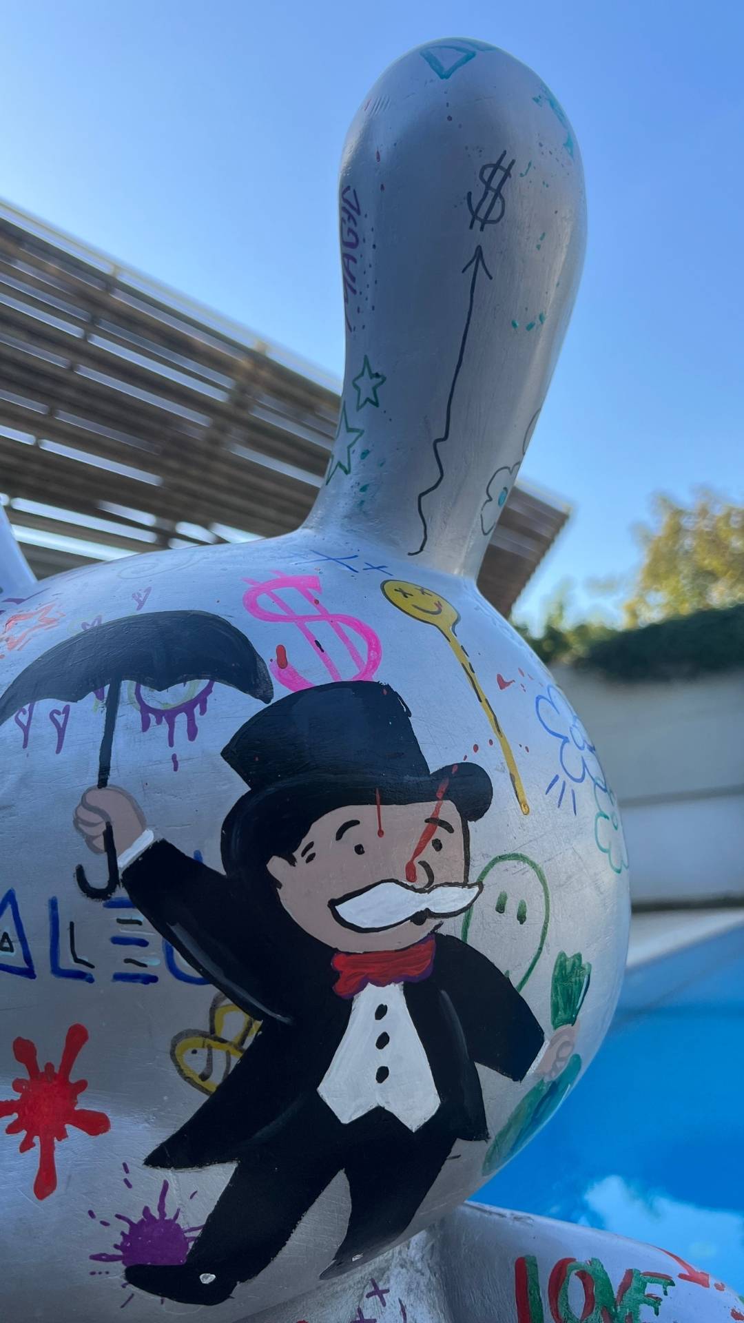 Pop Fusion: The Monopoly Kidrobot Sculpture by Artchi & Unique