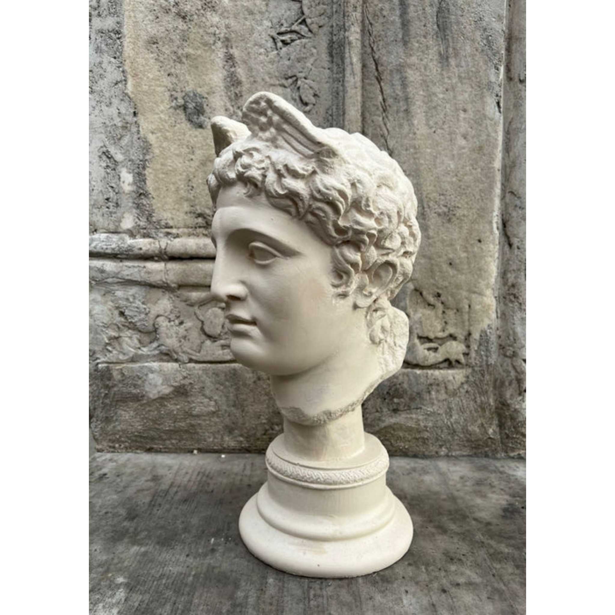 Winged Wonder: Hermes God Sculpture