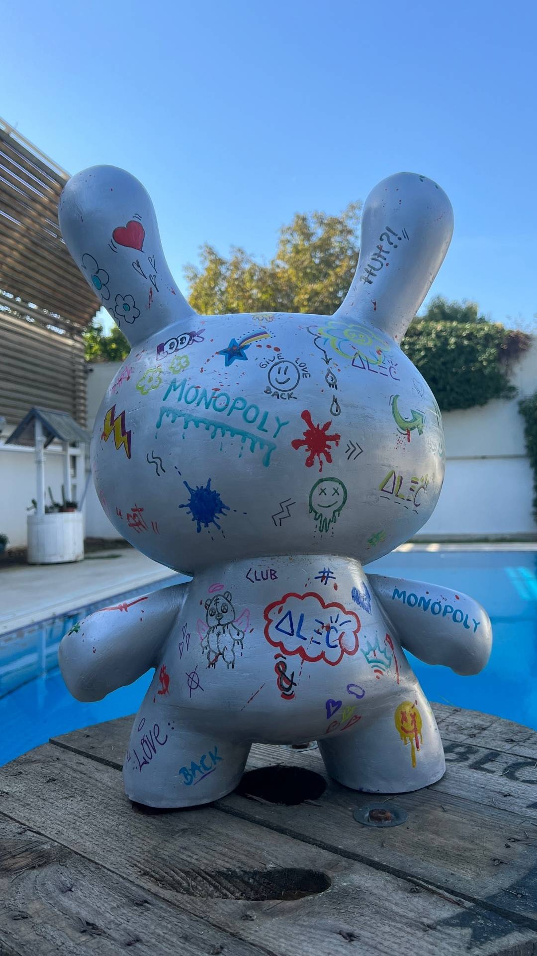 Pop Fusion: The Monopoly Kidrobot Sculpture by Artchi & Unique