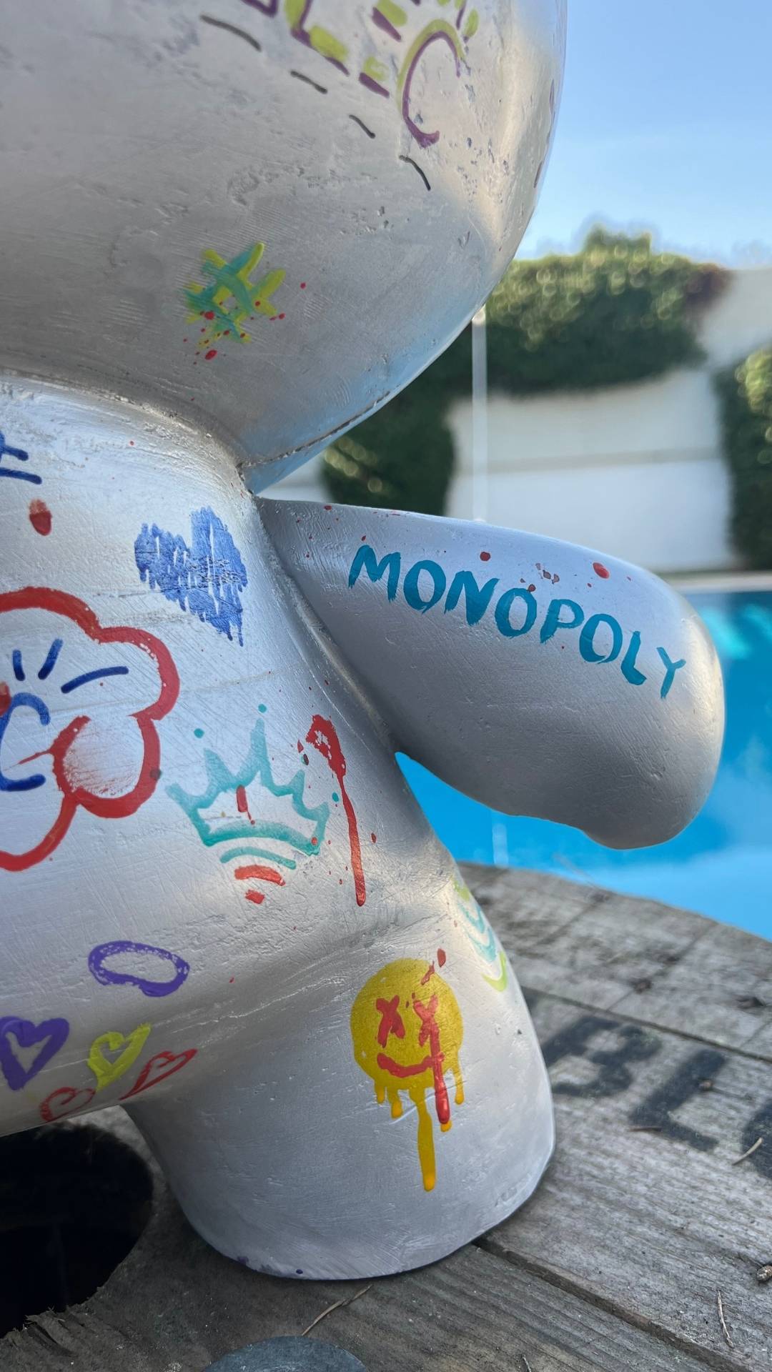 Pop Fusion: The Monopoly Kidrobot Sculpture by Artchi & Unique