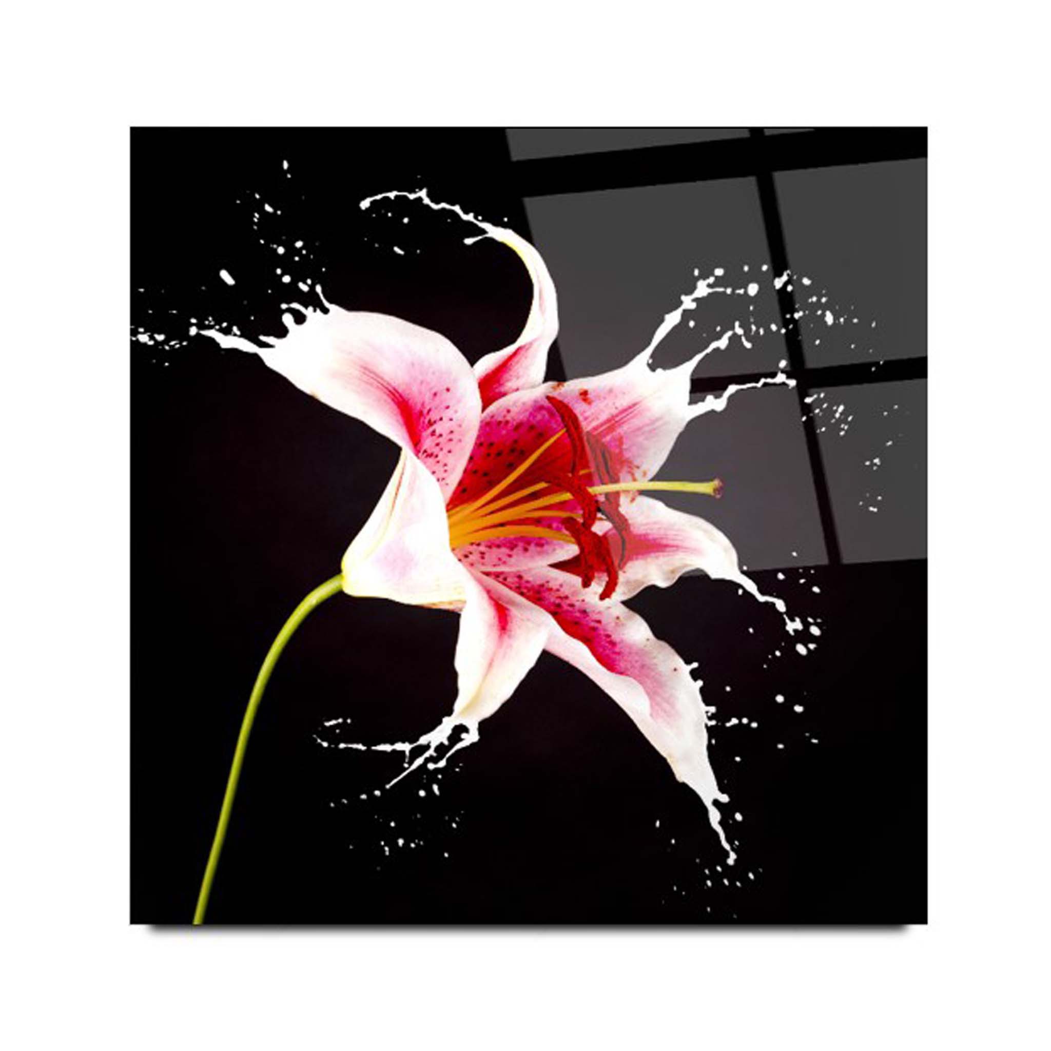 Flower Glass Wall Art 19