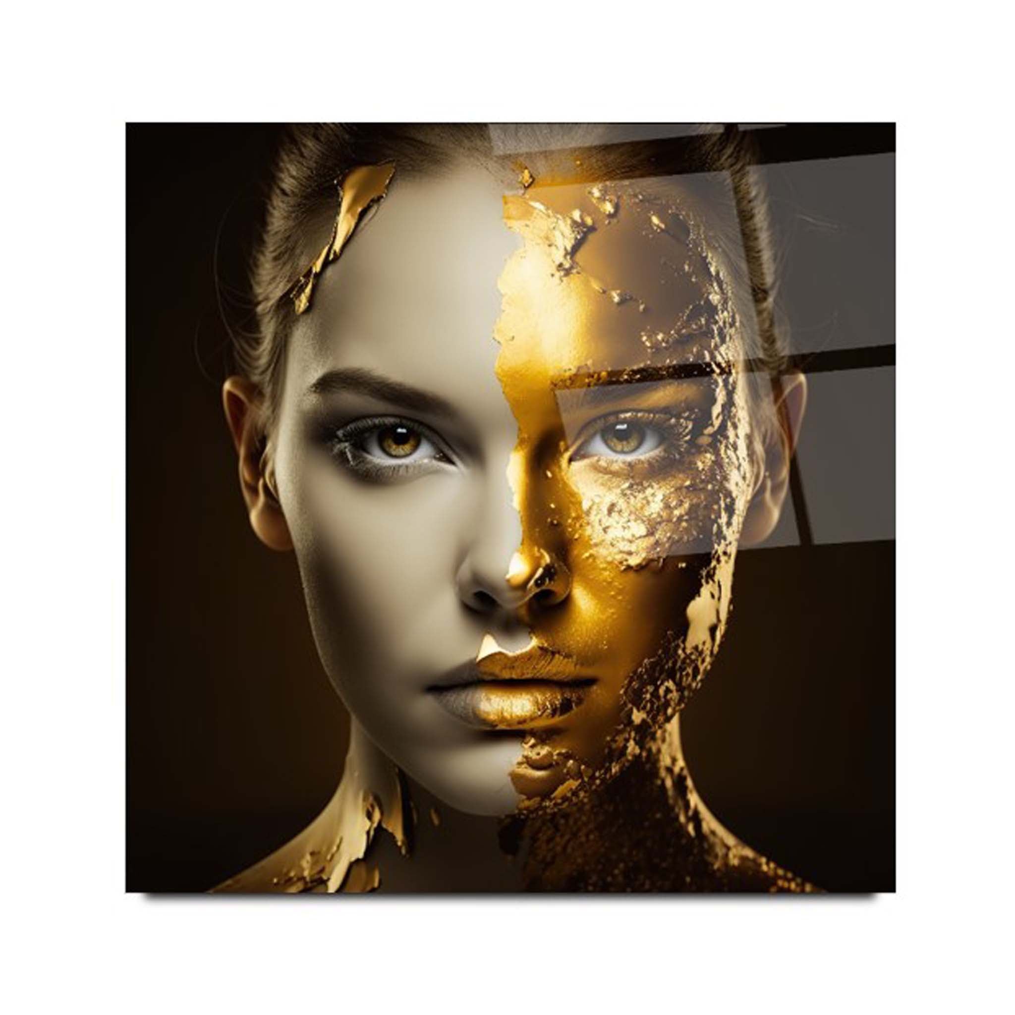 Women's Glass Wall Art