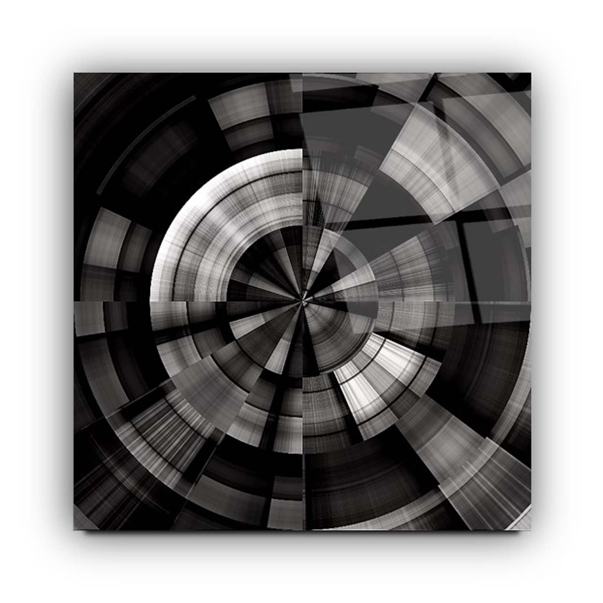 Abstract Glass Wall Art 17 - Artchi
