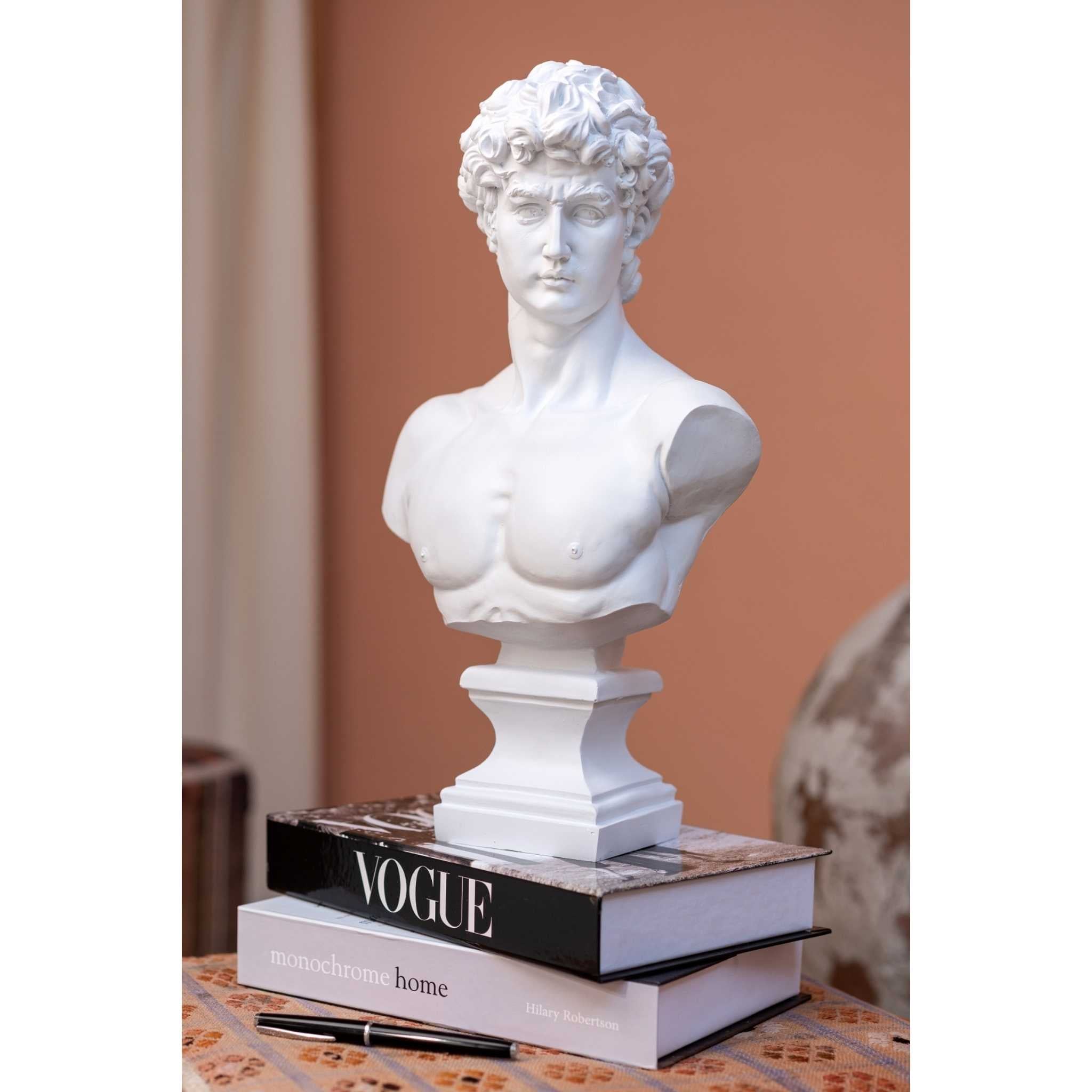 bust of david