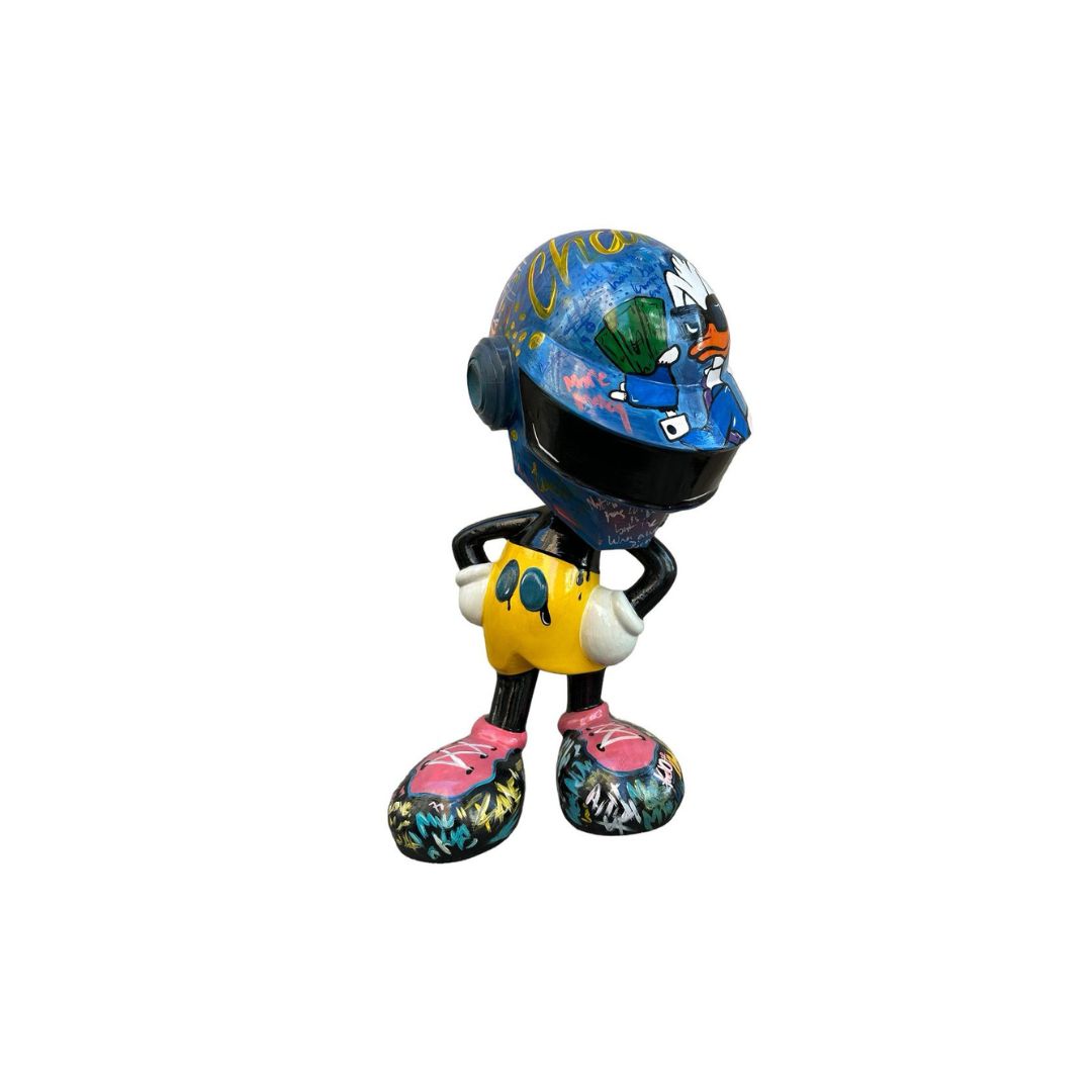 Mickey Mouse x Daft Punk Pop Art Sculpture