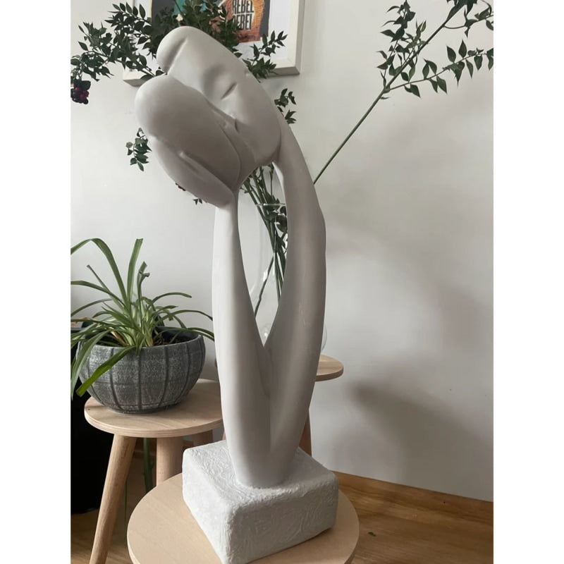 Couple Kissing Sculpture