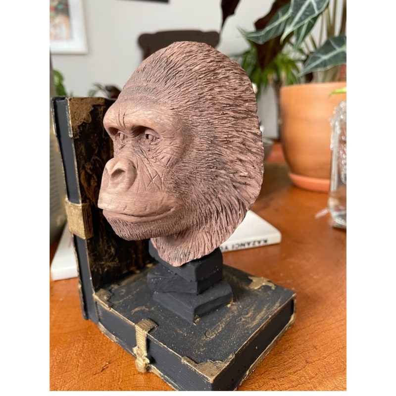 Gorilla Decor Sculpture