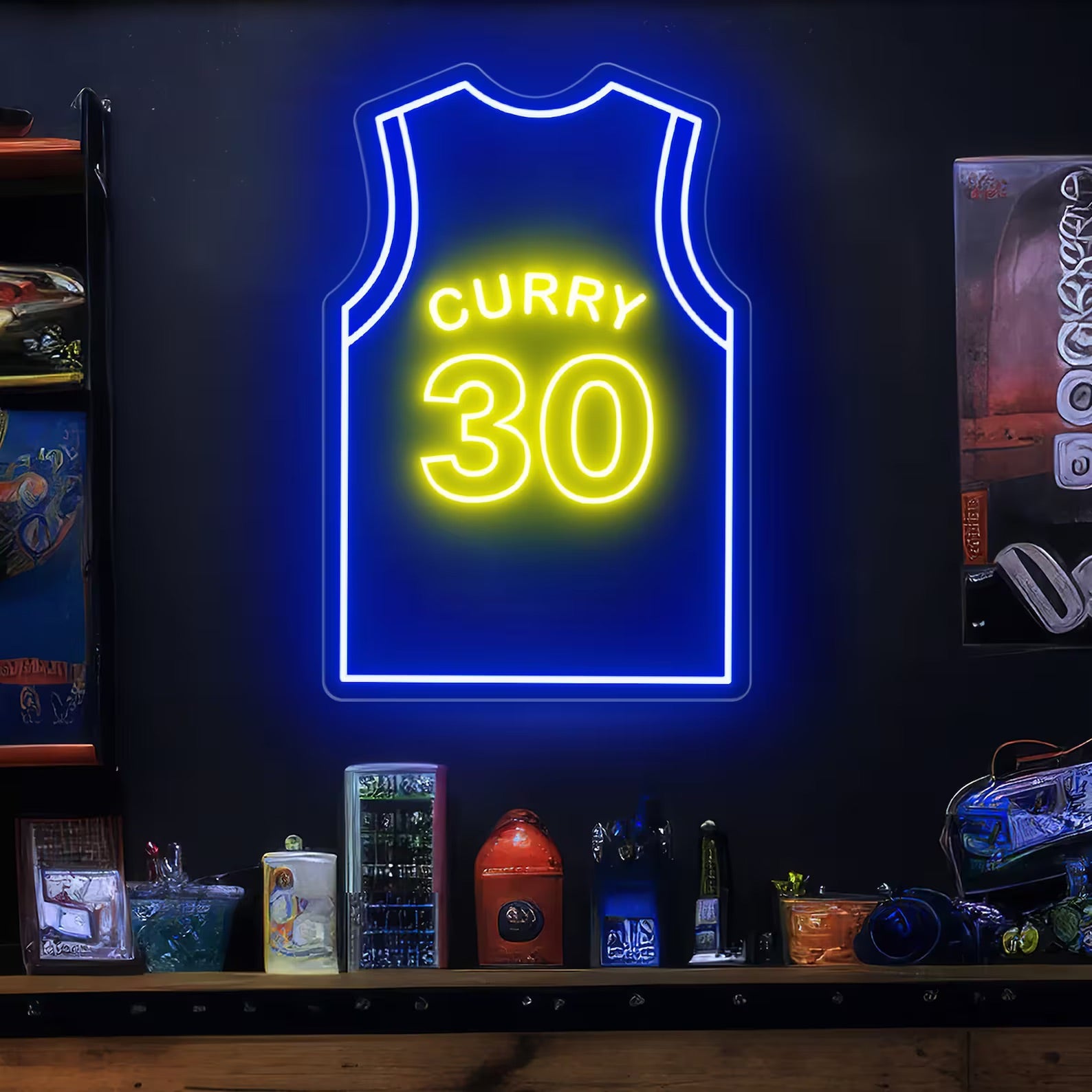 Custom Sports Jersey Neon Sign