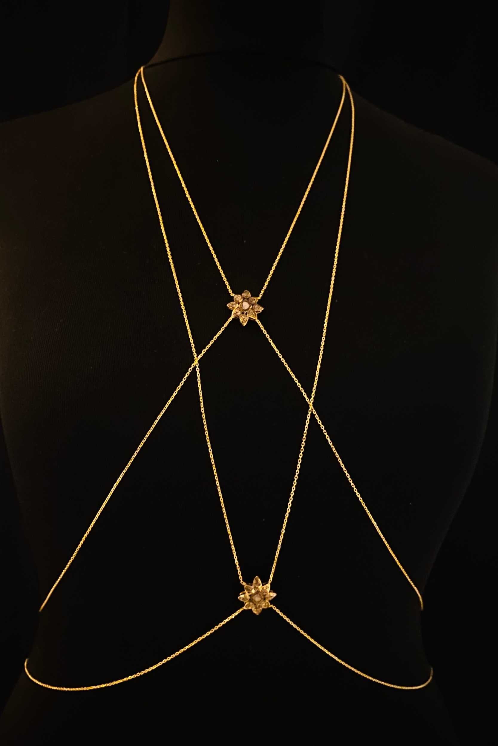 Twin Starts Body Chain Rough Diamond