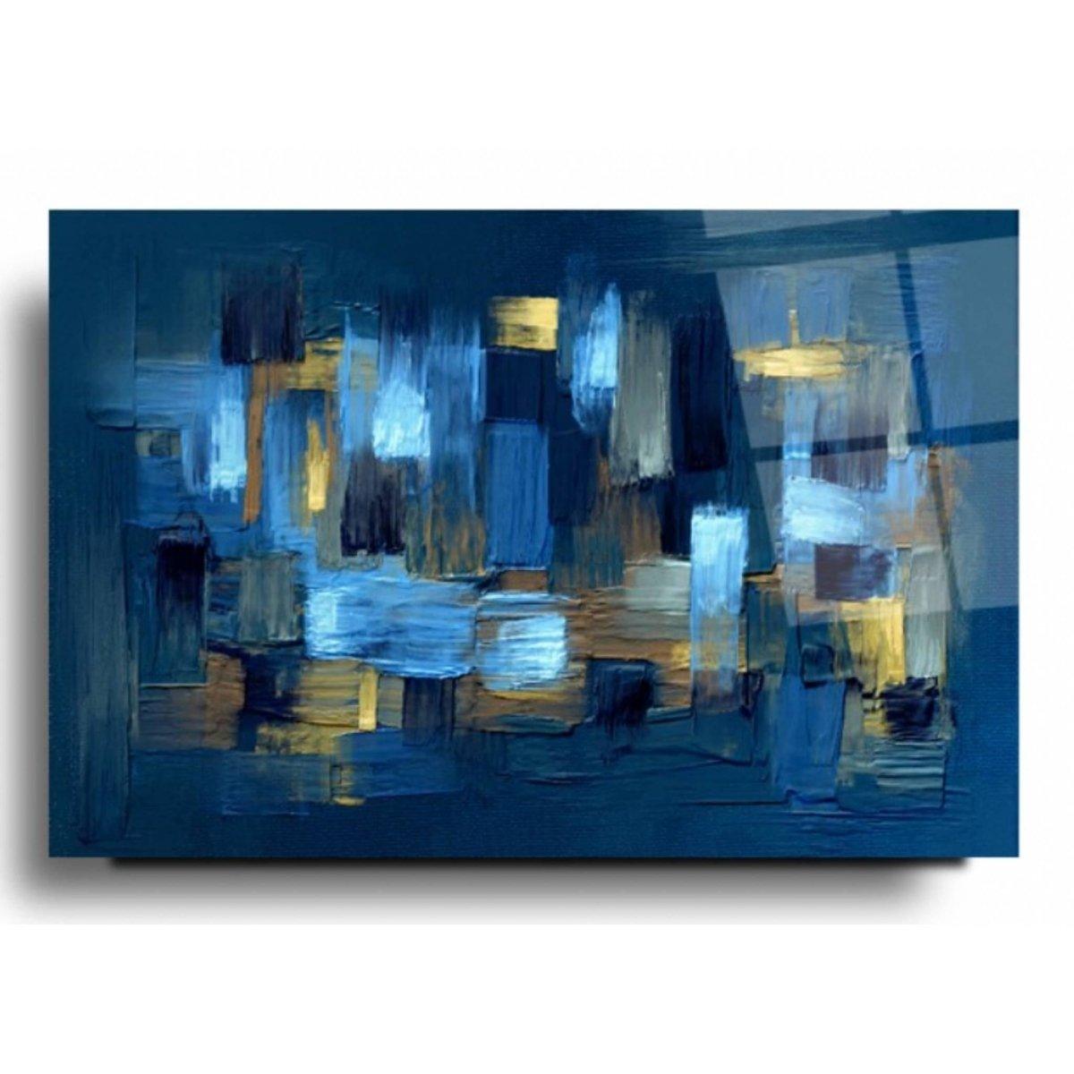 Abstract Glass Wall Art - Artchi