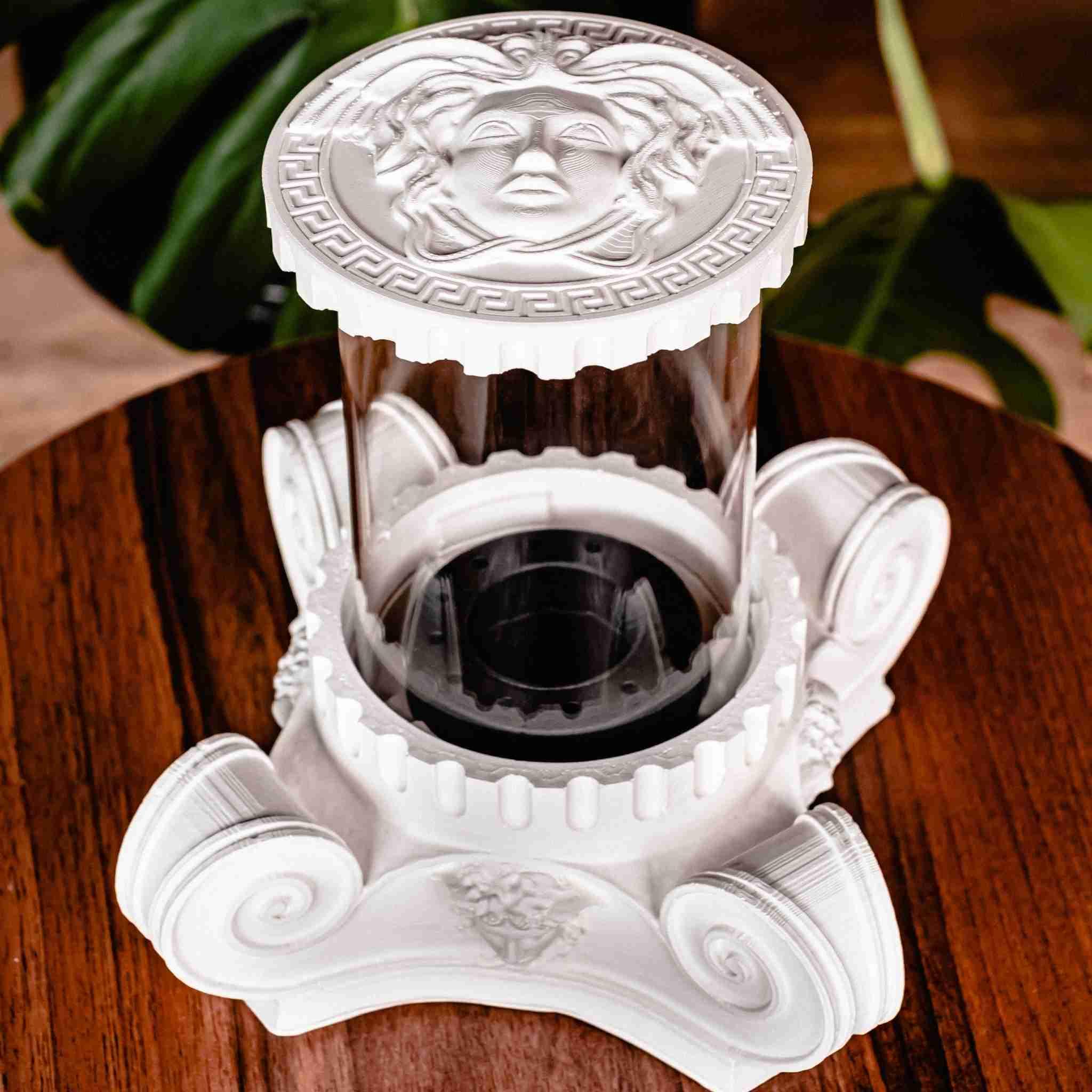 Ancient Column Bioethanol Fireplace - Artchi