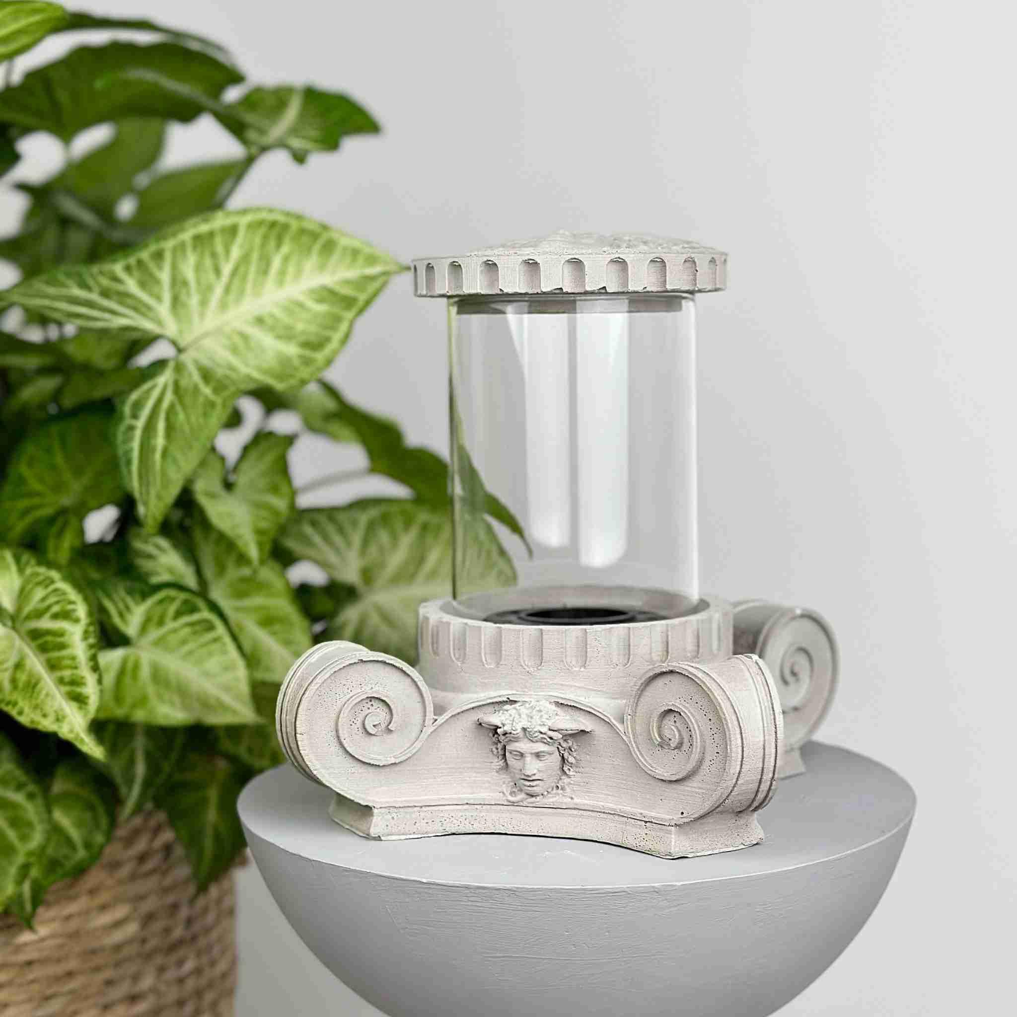 Ancient Column Bioethanol Fireplace - Artchi