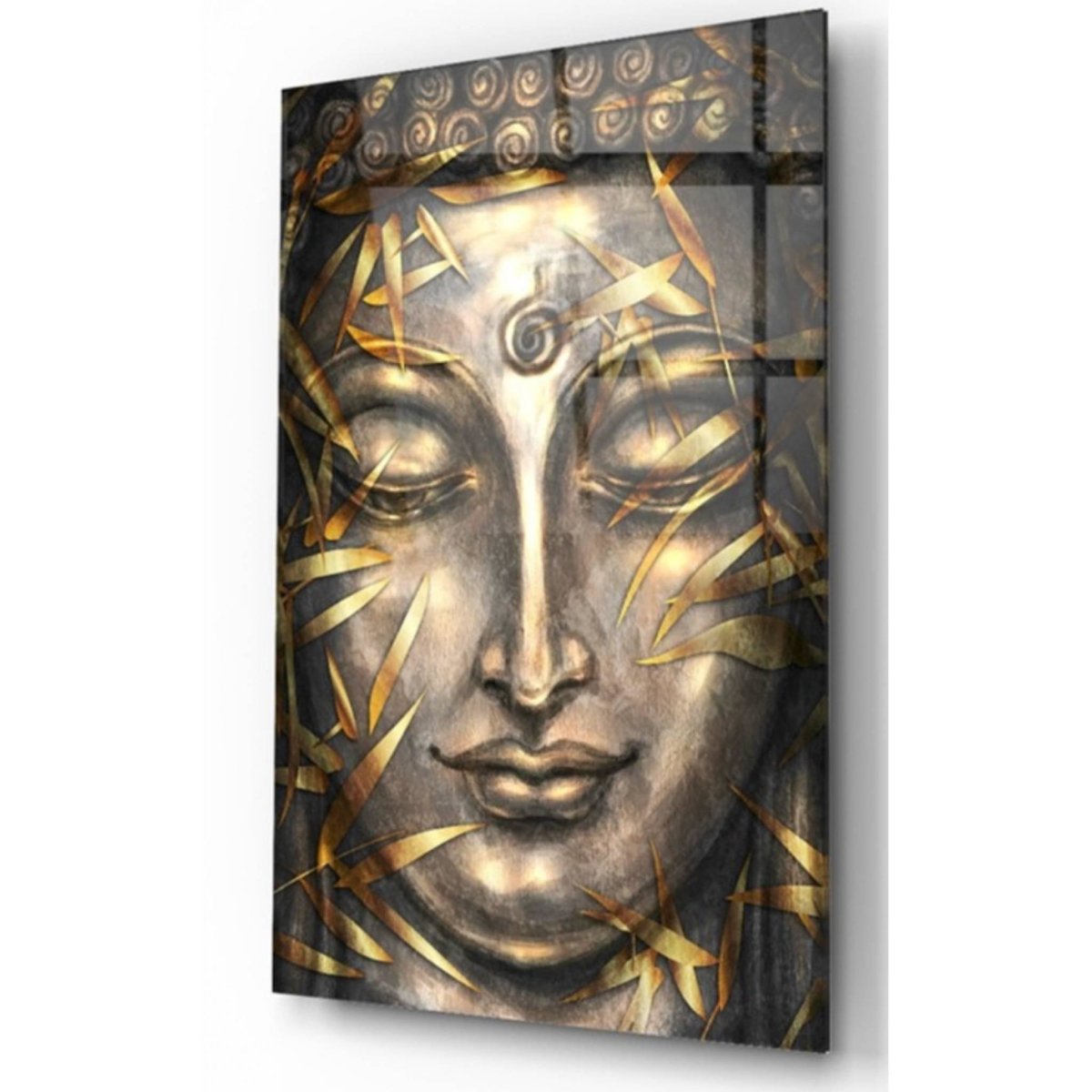 Buddha Glass Painting