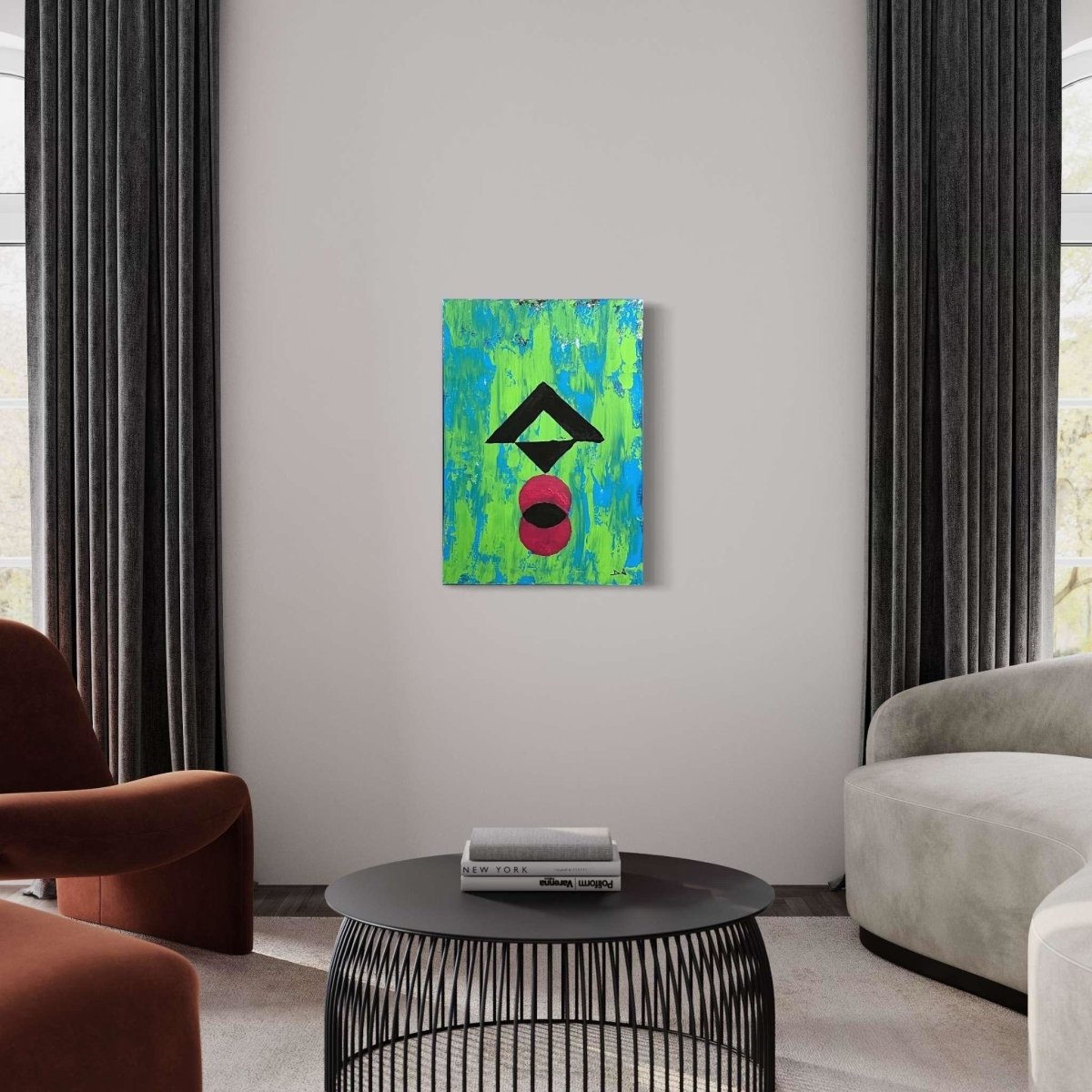 Eye of God Original Painting on Canvas - Artchi