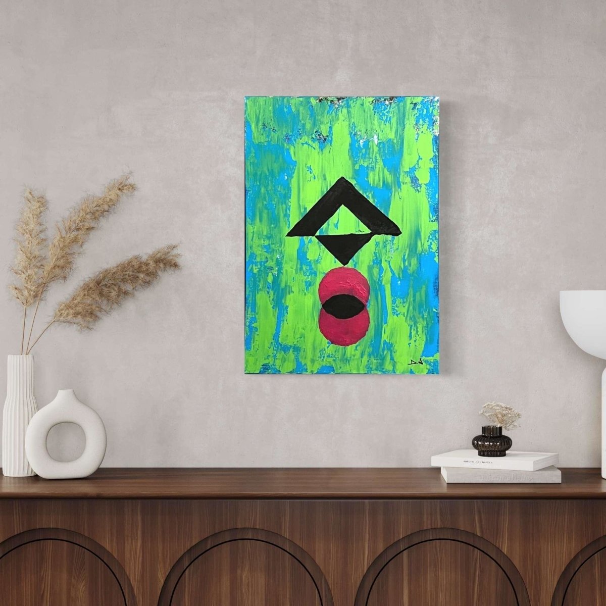Eye of God Original Painting on Canvas - Artchi