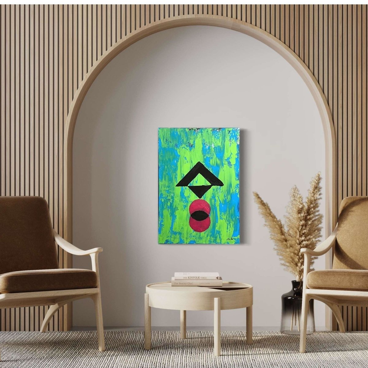 Eye of God Original Painting on Canvas - Artchi