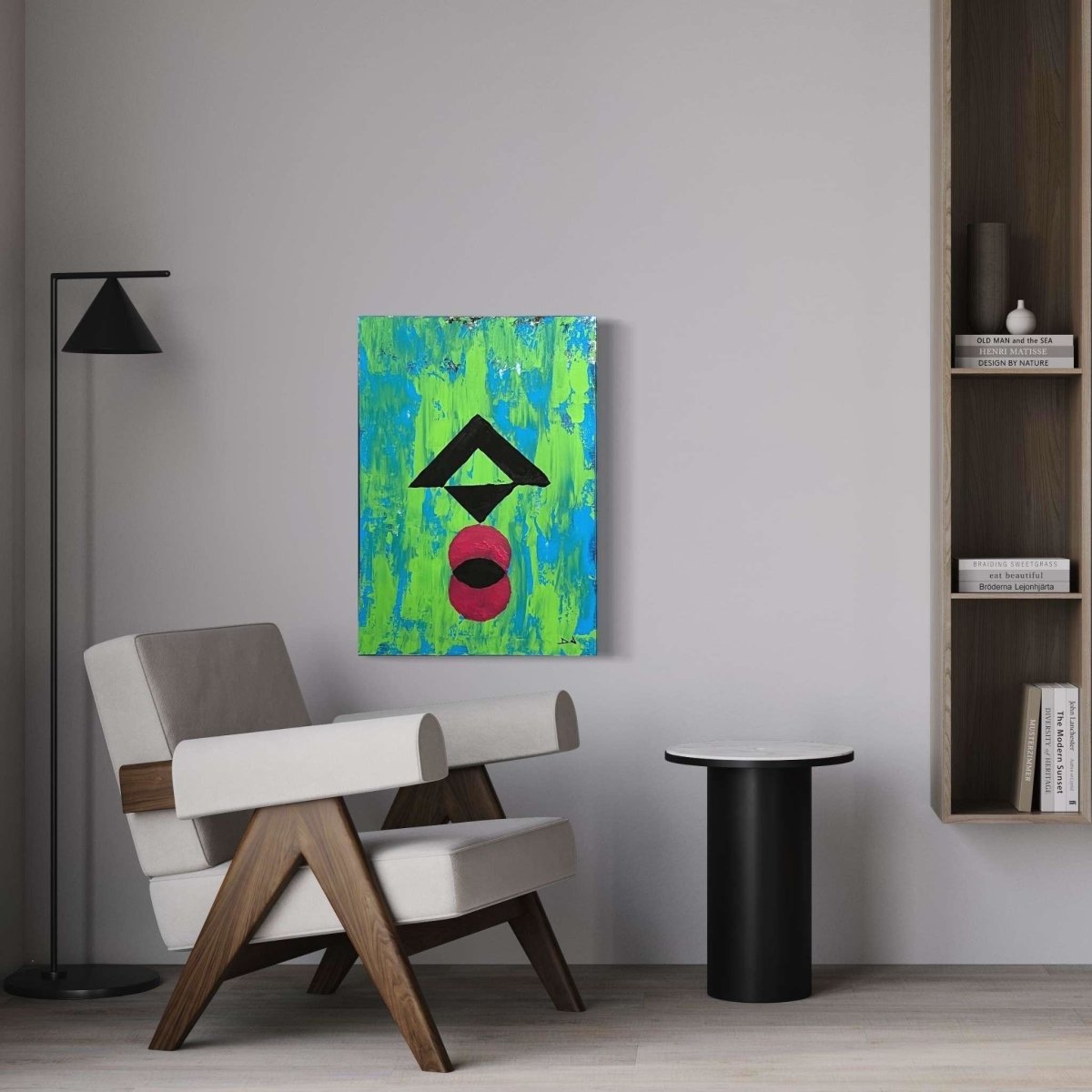 Eye of God Original Painting on Canvas - Artchi
