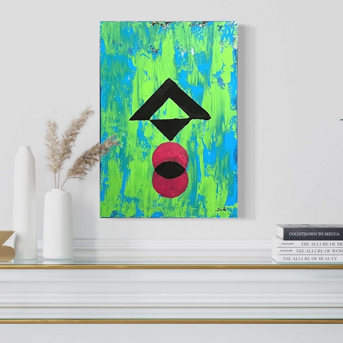 Eye of God Original Painting on Canvas - Artchi