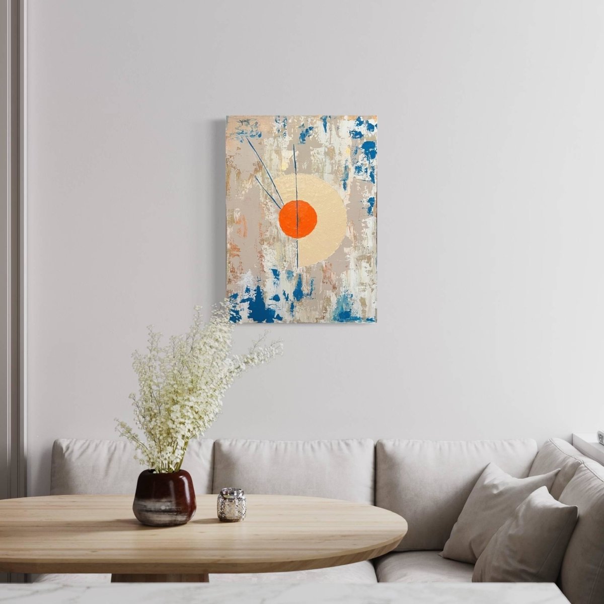 Inevitable Karma Original Painting on Canvas - Artchi
