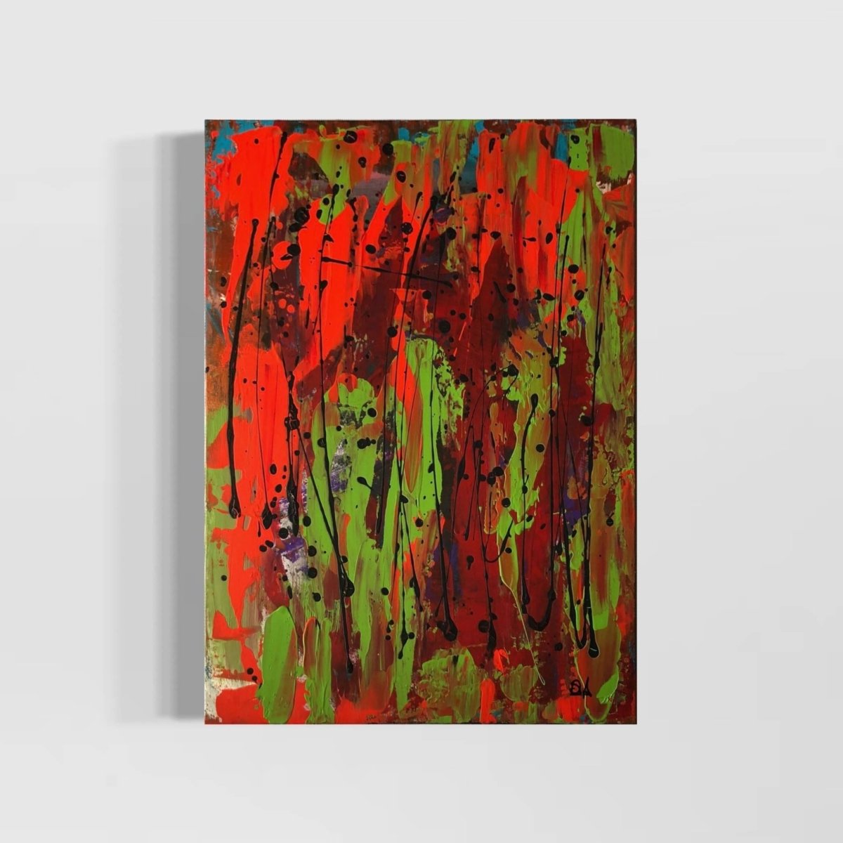 Nature and Blood Original Painting on Canvas - Artchi
