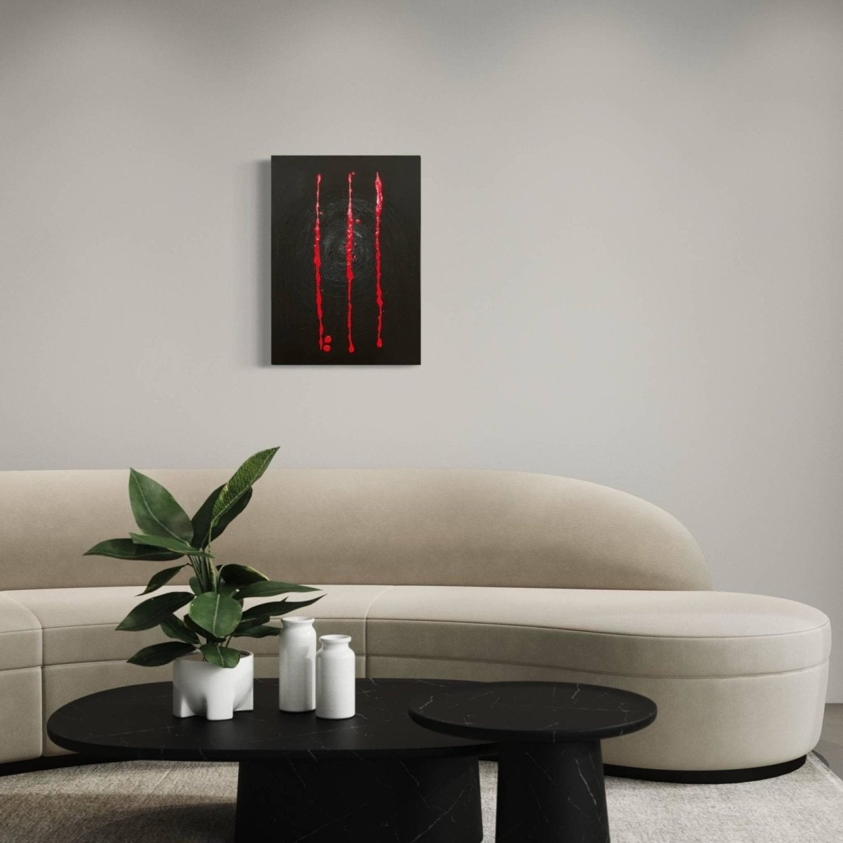 Survival Desire Original Painting on Canvas - Artchi