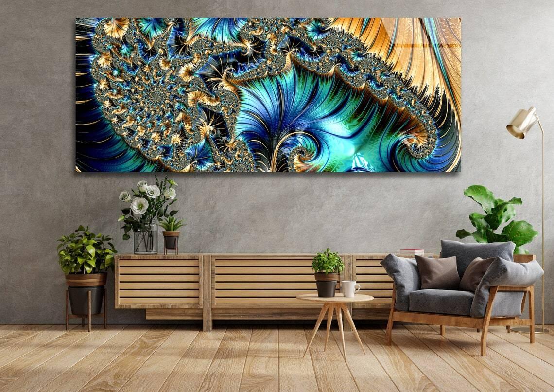 Enhance Your Home Decor with Stunning Glass Wall Art: A Timeless Masterpiece