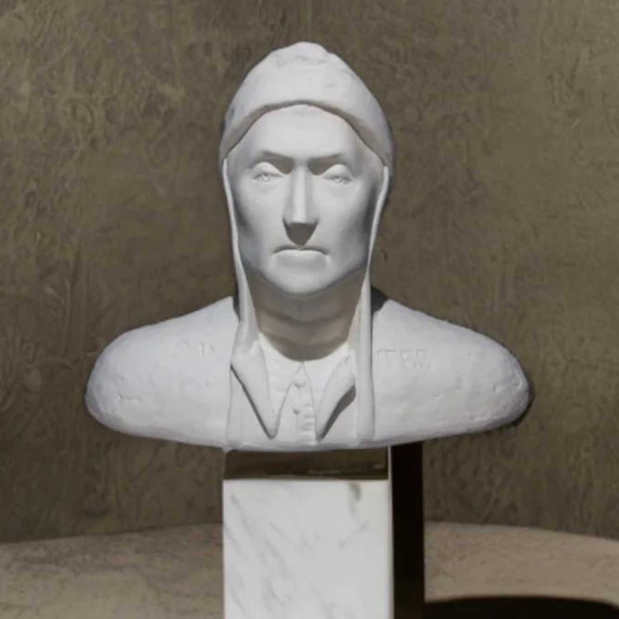 Dante Alighieri Bust