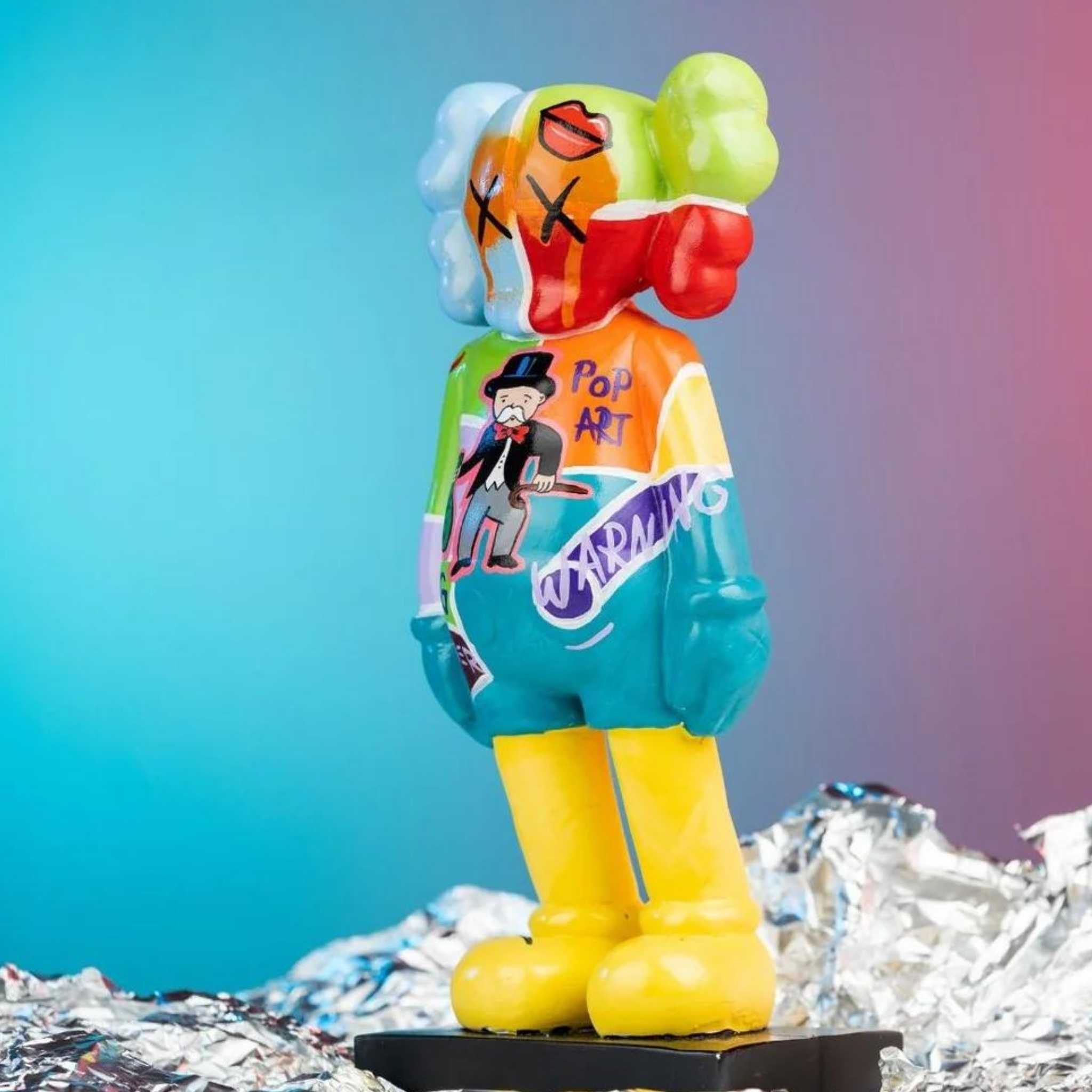 Color Chaos: The KAWS Monopoly Figure