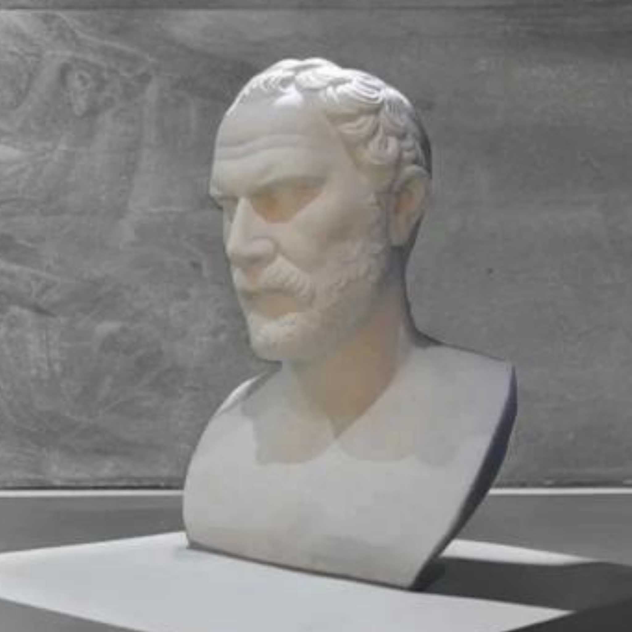 Demosthenes Sculpture