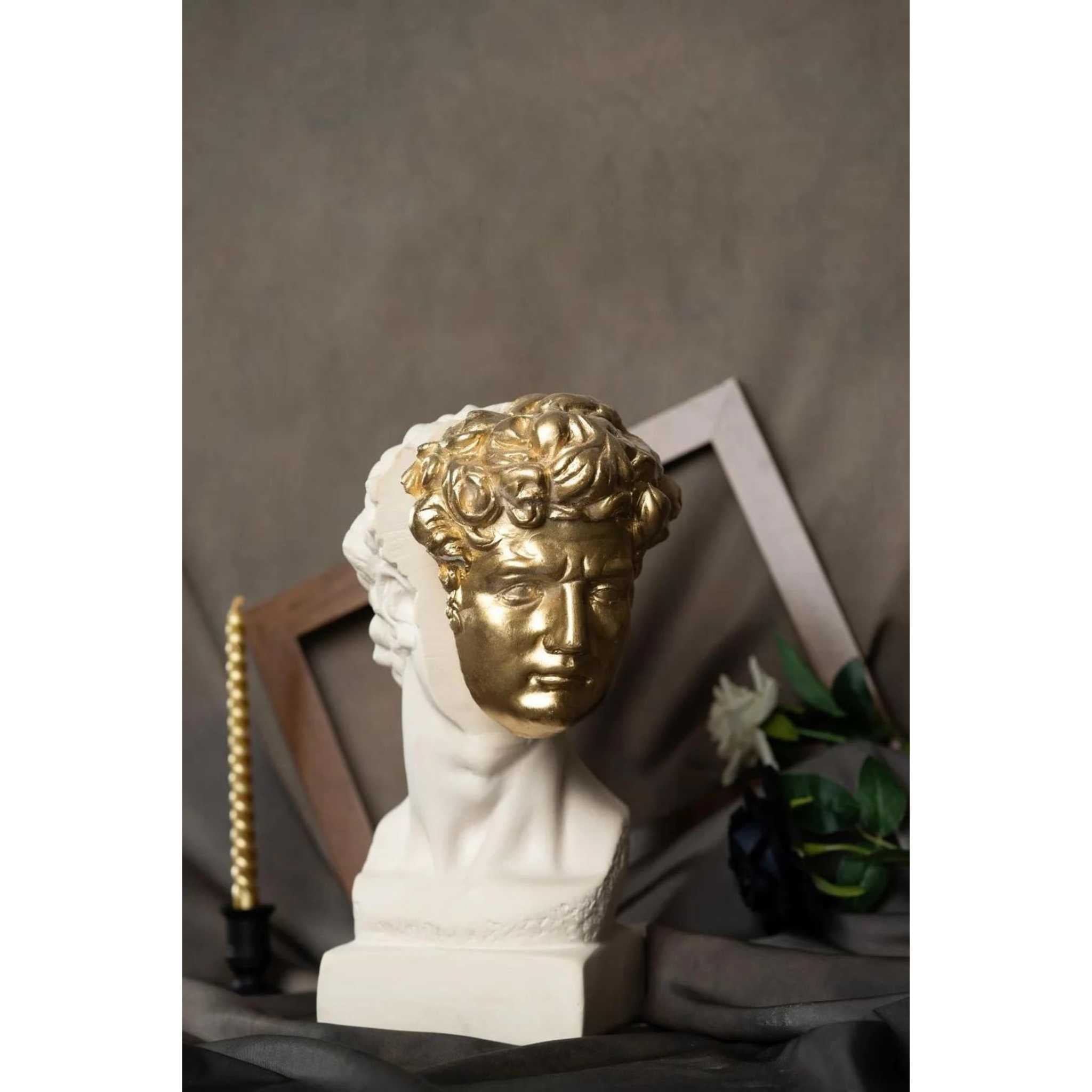 Golden Glory: The David with Mask