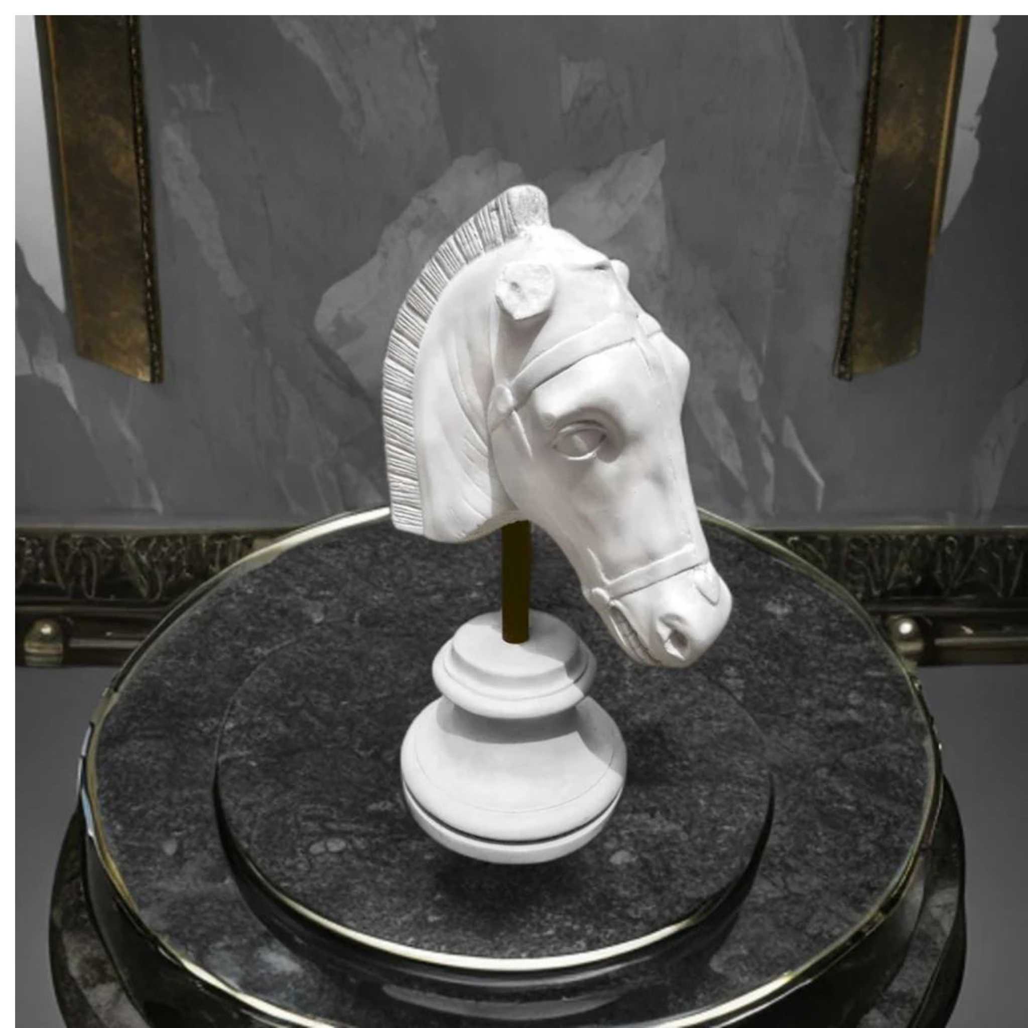 Timeless Equestrian Elegance Sculpture