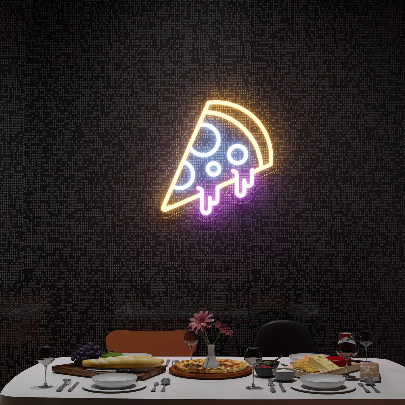 Pizza Slice Neon Sign