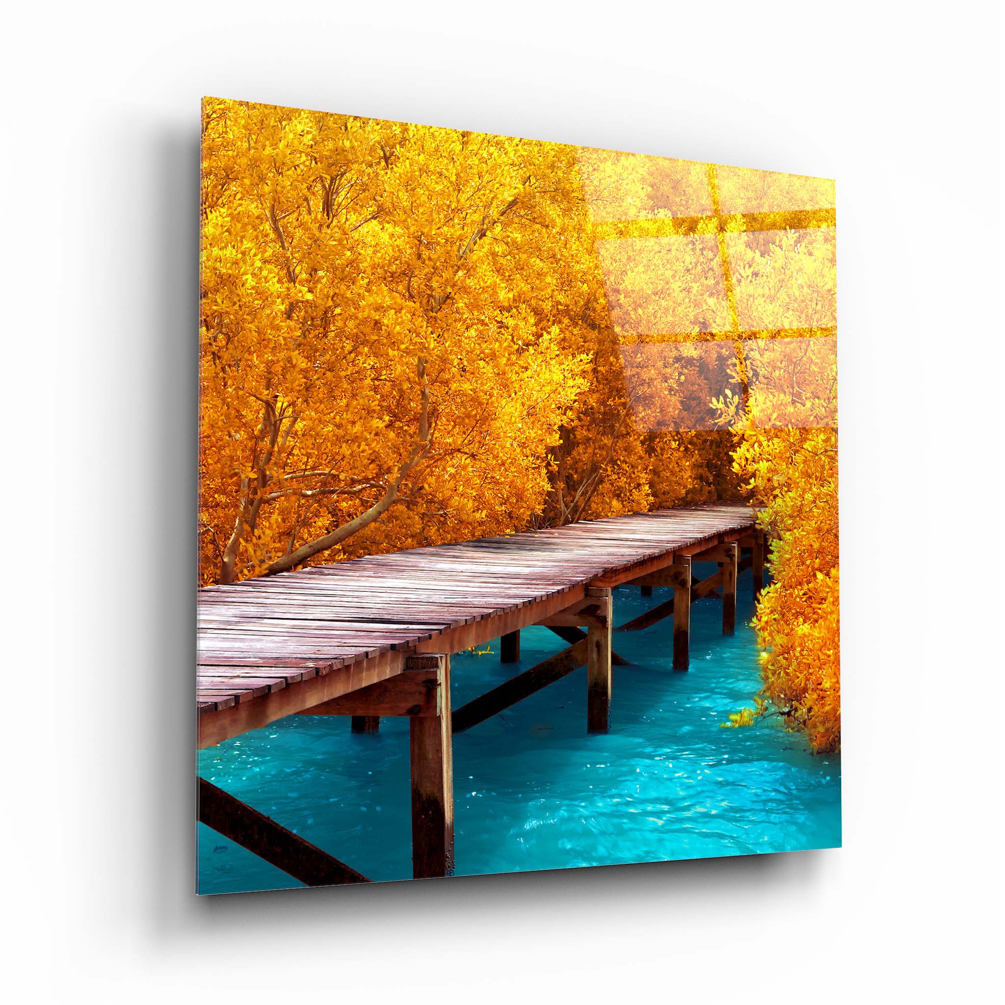 Landscape Glass Wall Art 6