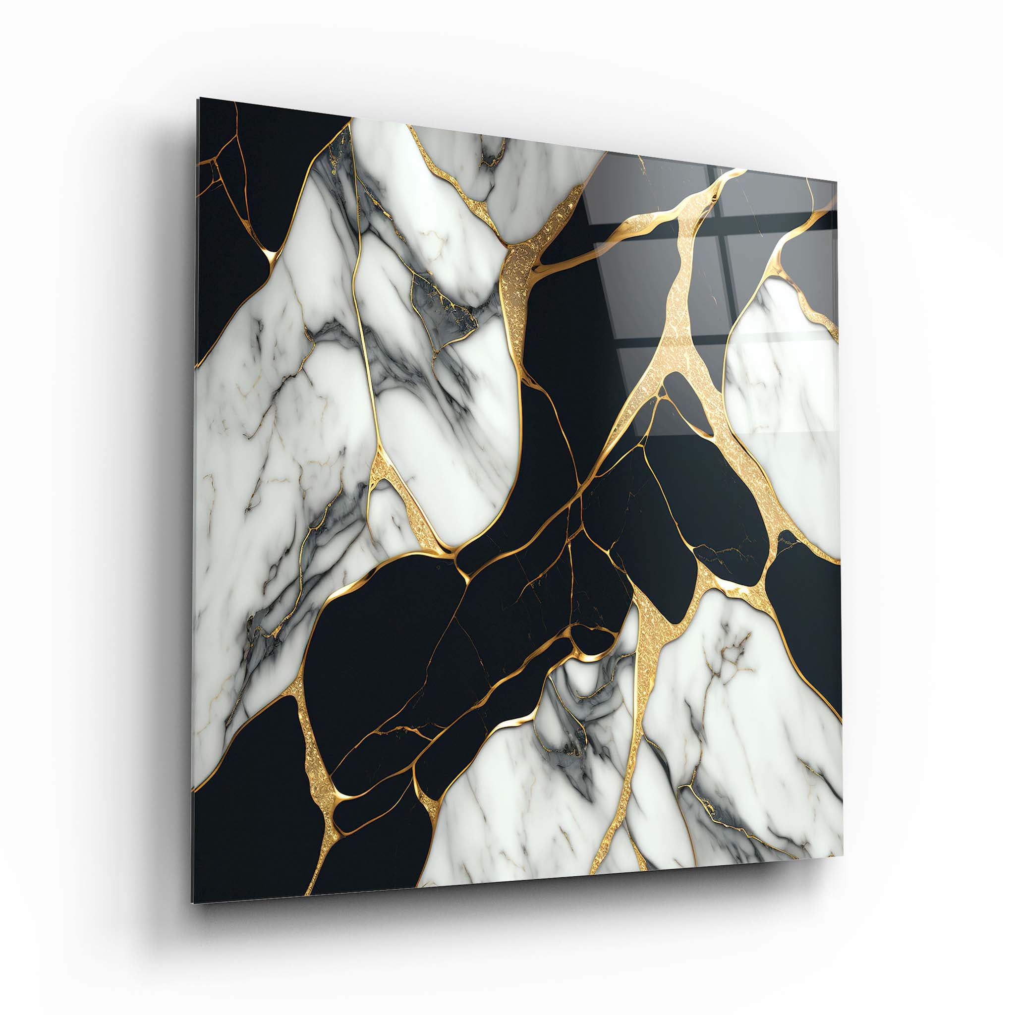 Marble Glass Wall Art 2