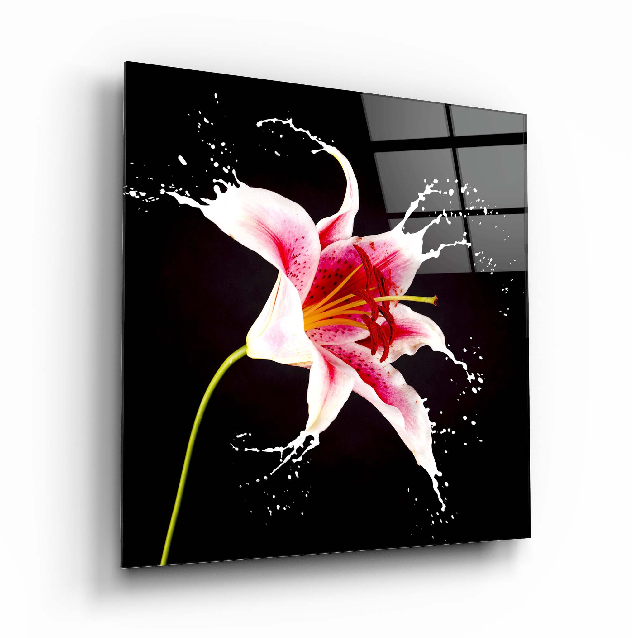 Flower Glass Wall Art 19