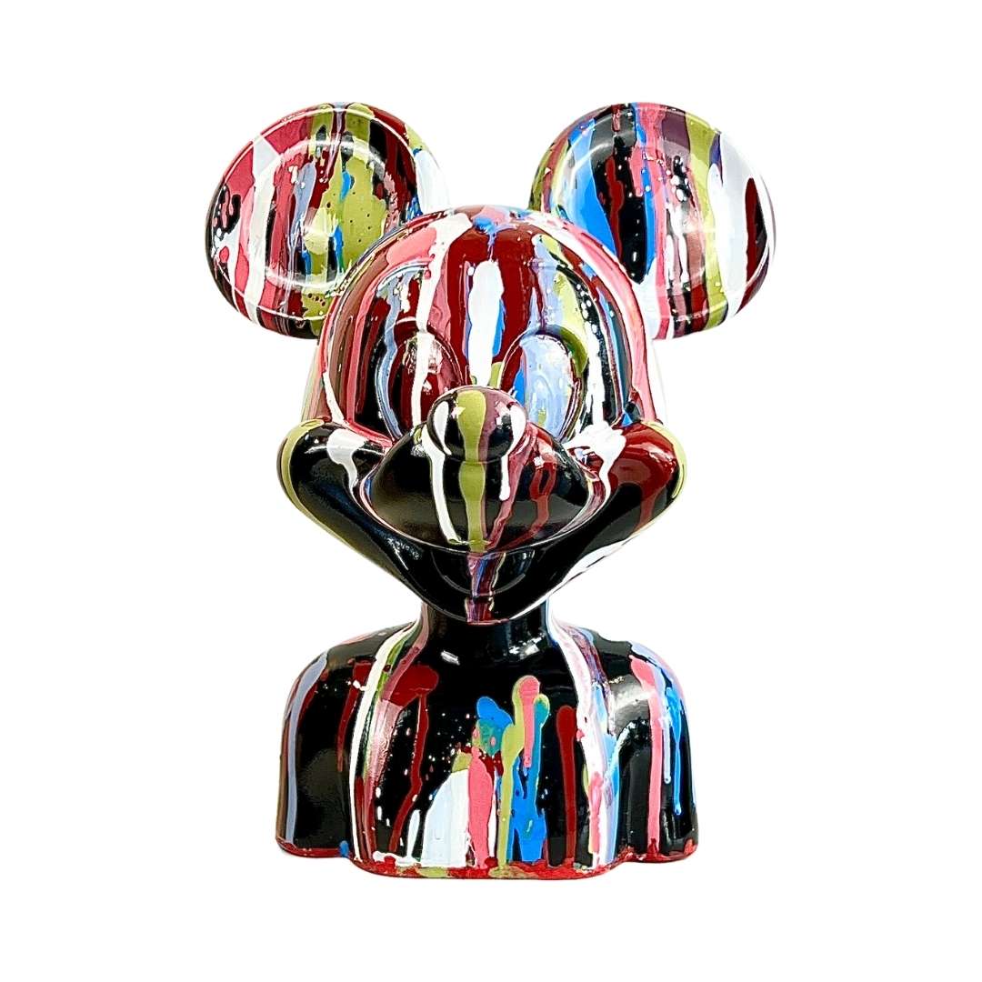 Bold Drip Mickey Sculpture