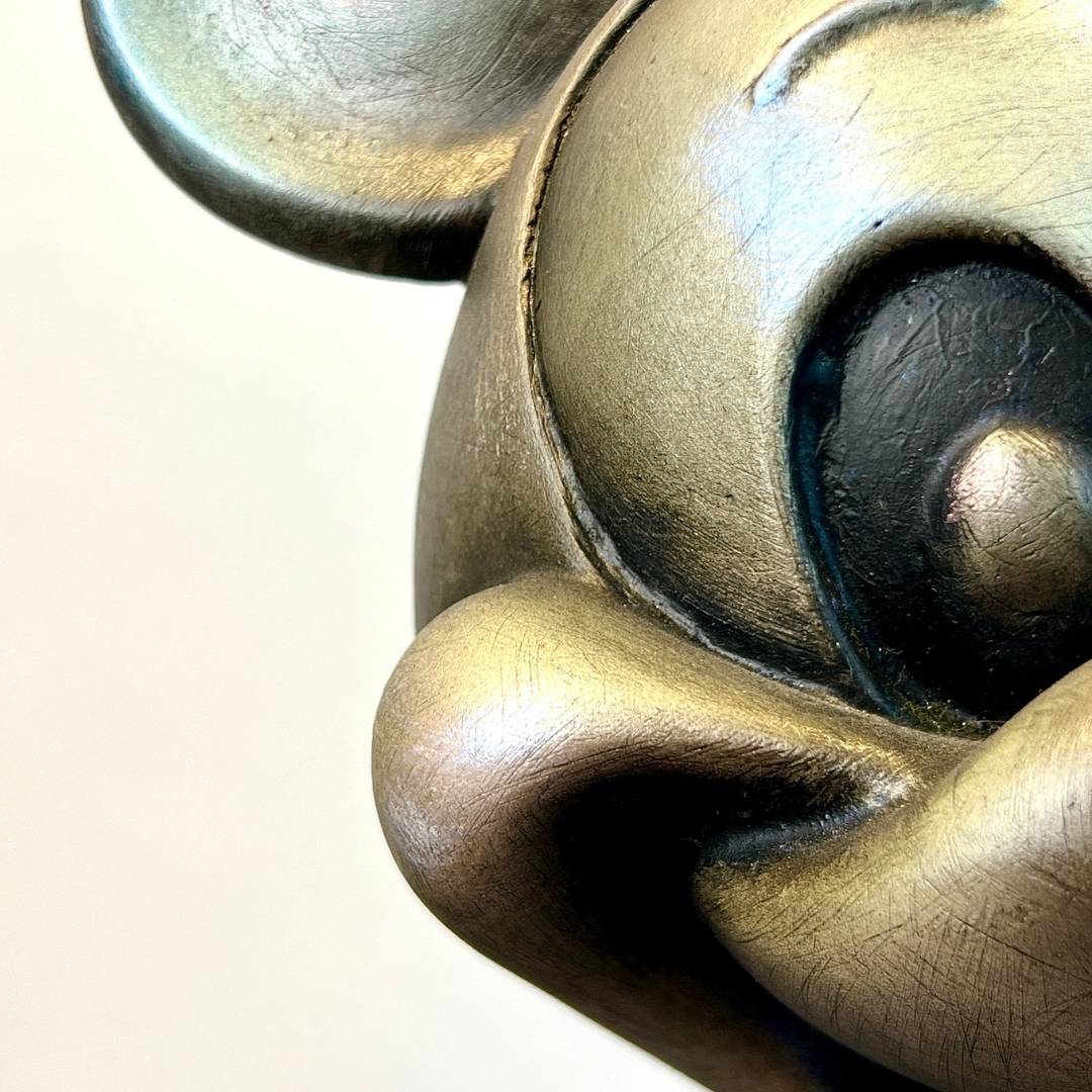 Vibrant Mickey Art Sculpture