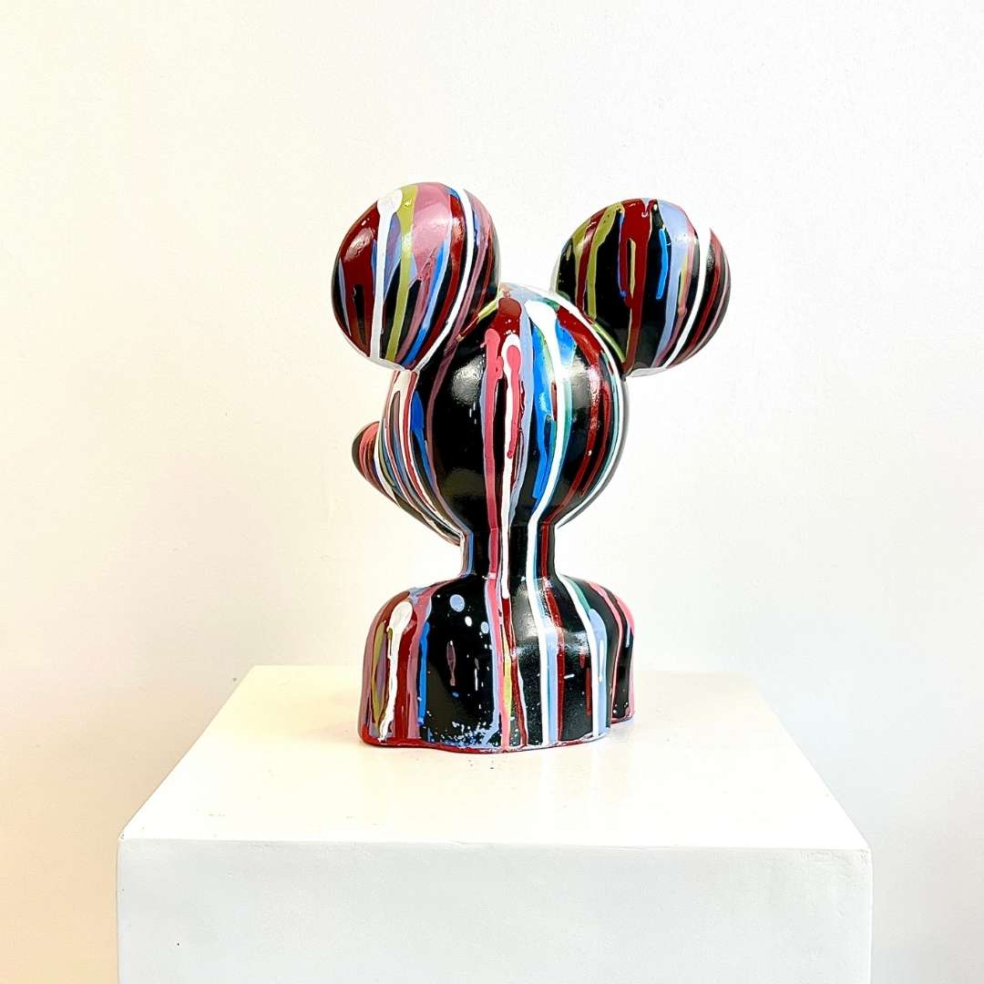 Bold Drip Mickey Sculpture